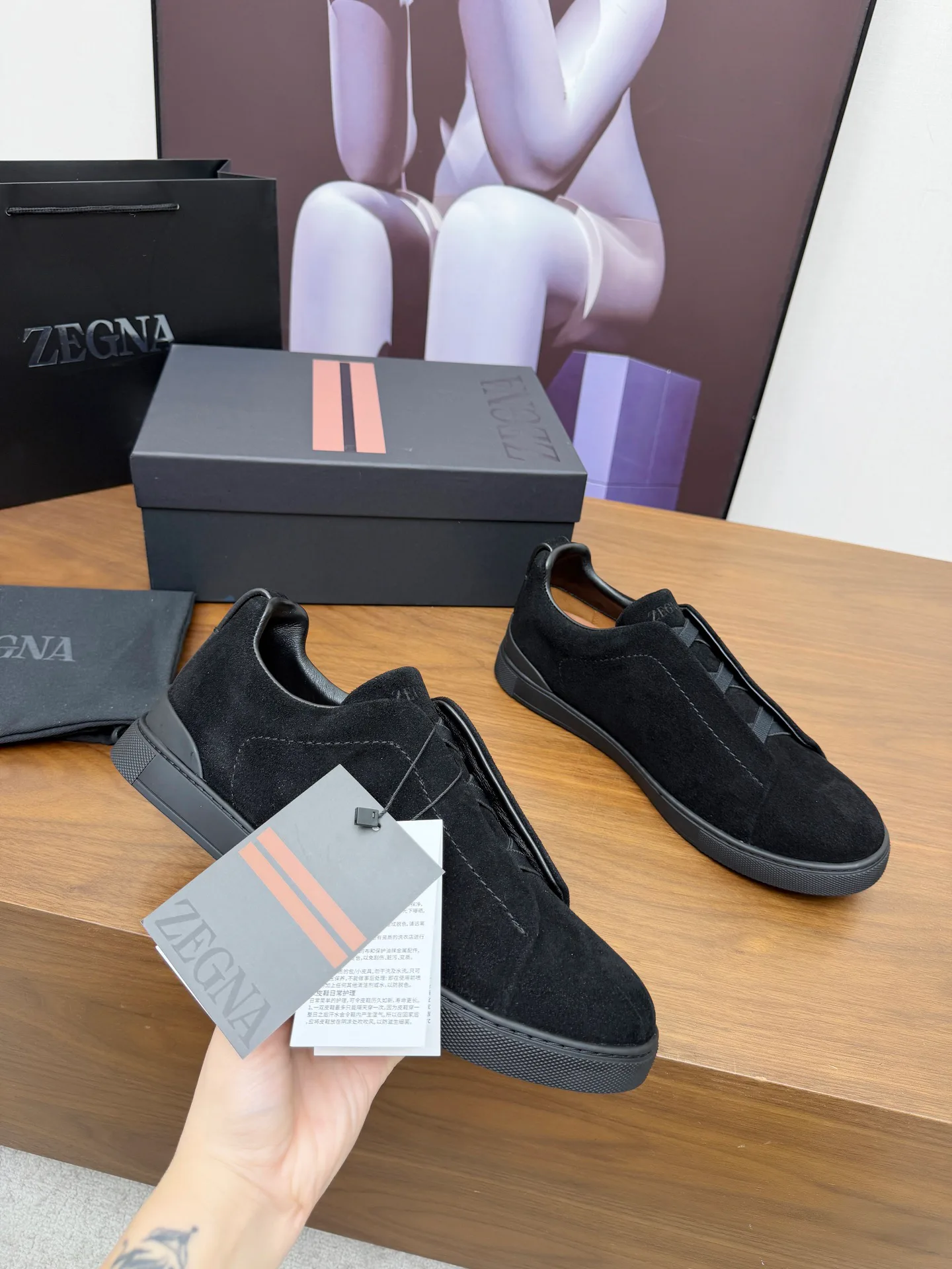 Кроссовки Мужские Zegna 18265199