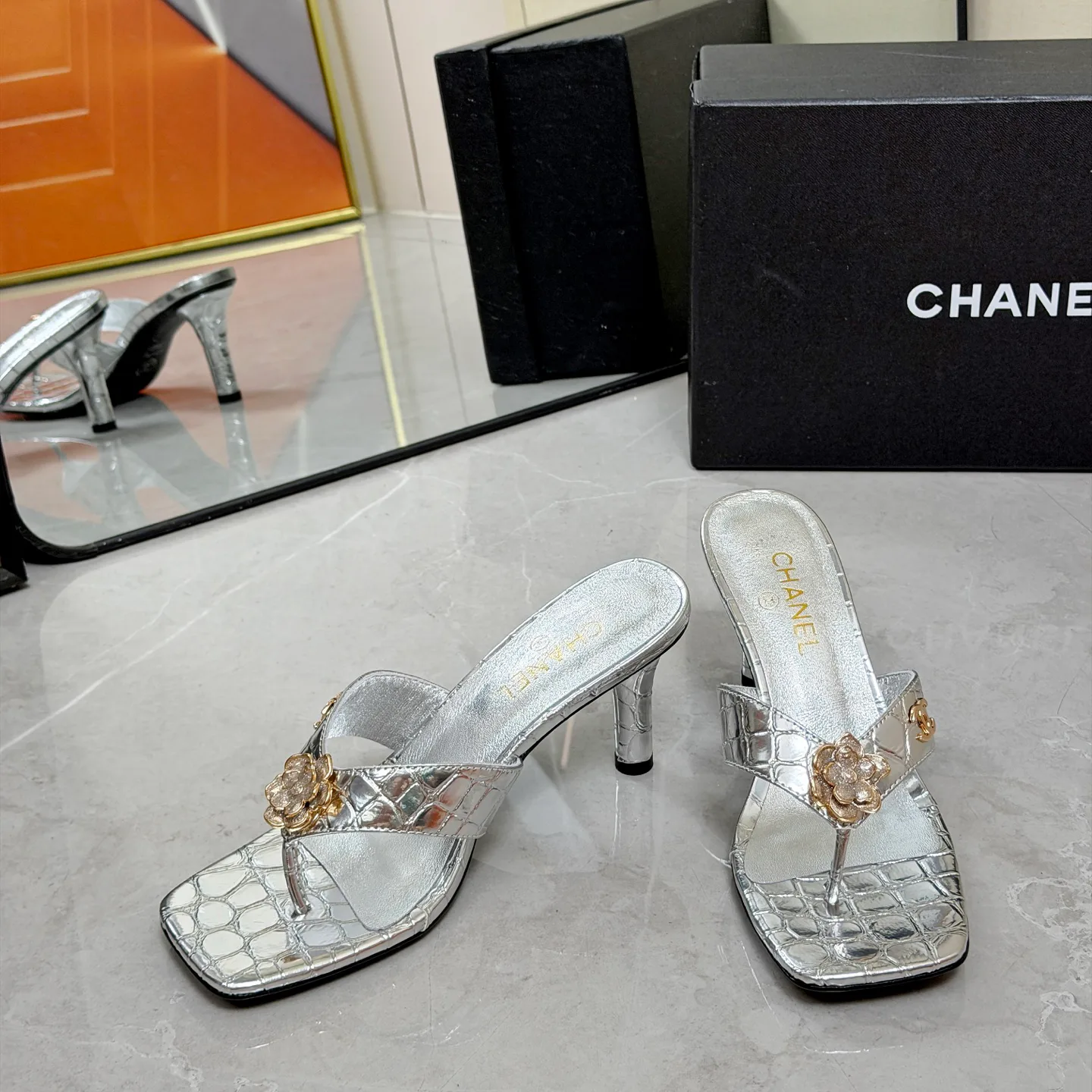 Босоножки Женские Chanel 17335021