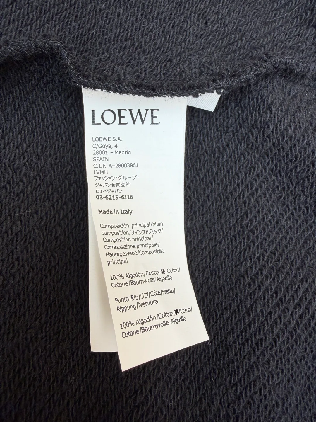 Свитшоты И Худи Мужские Loewe 1746488