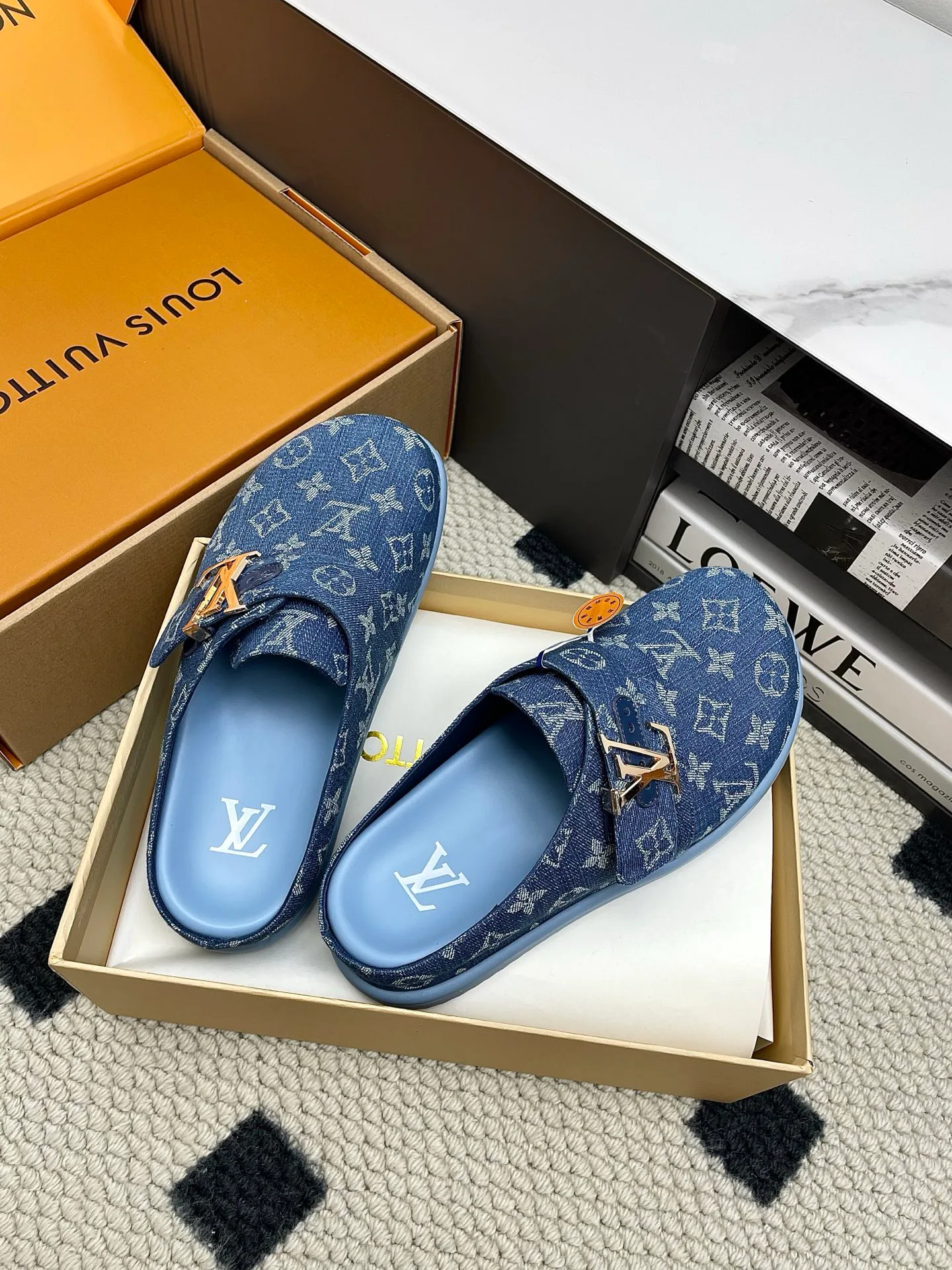 Мюли И Сабо Мужские Louis Vuitton 97567