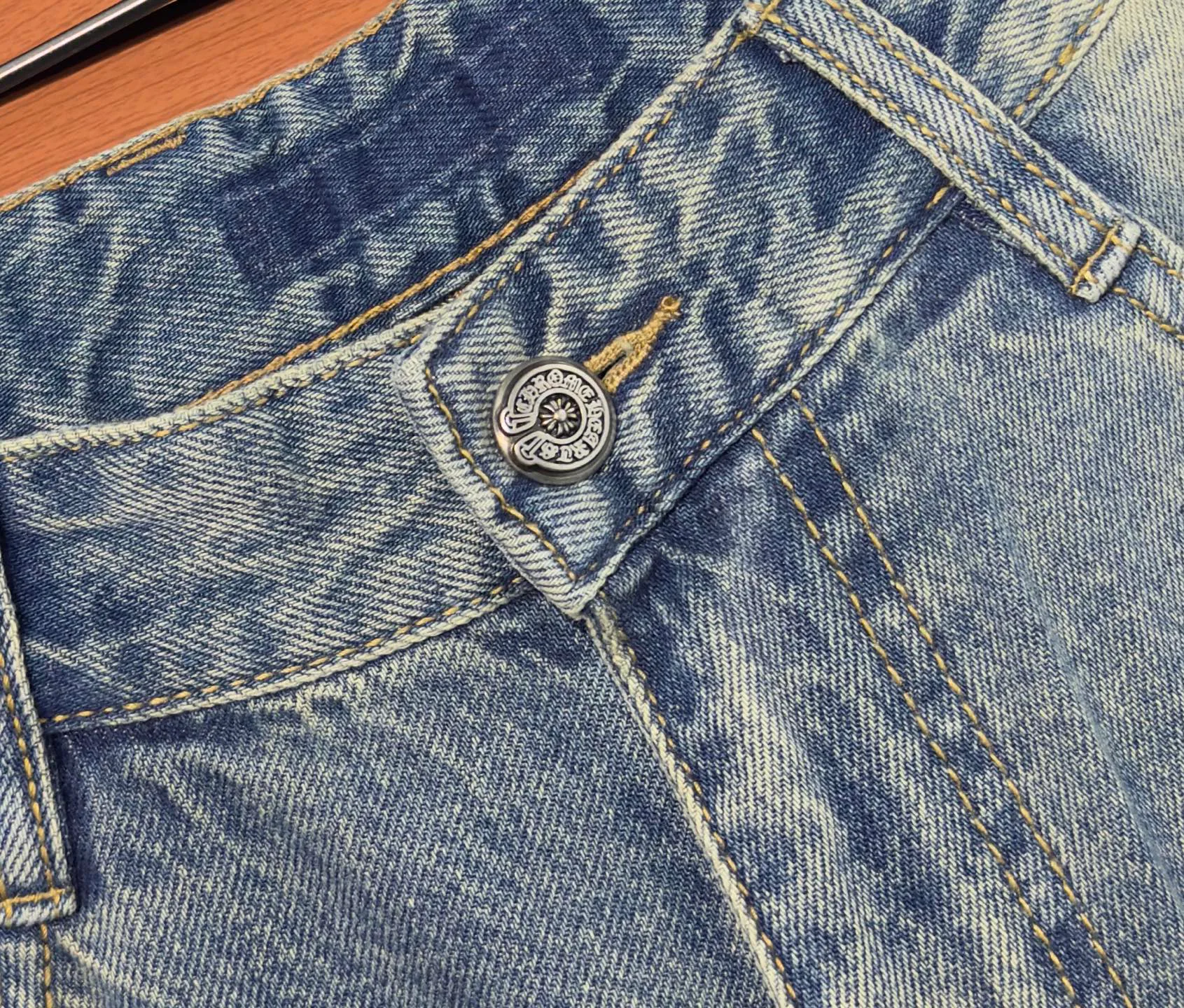 Джинсы Мужские Chrome Hearts 18098302