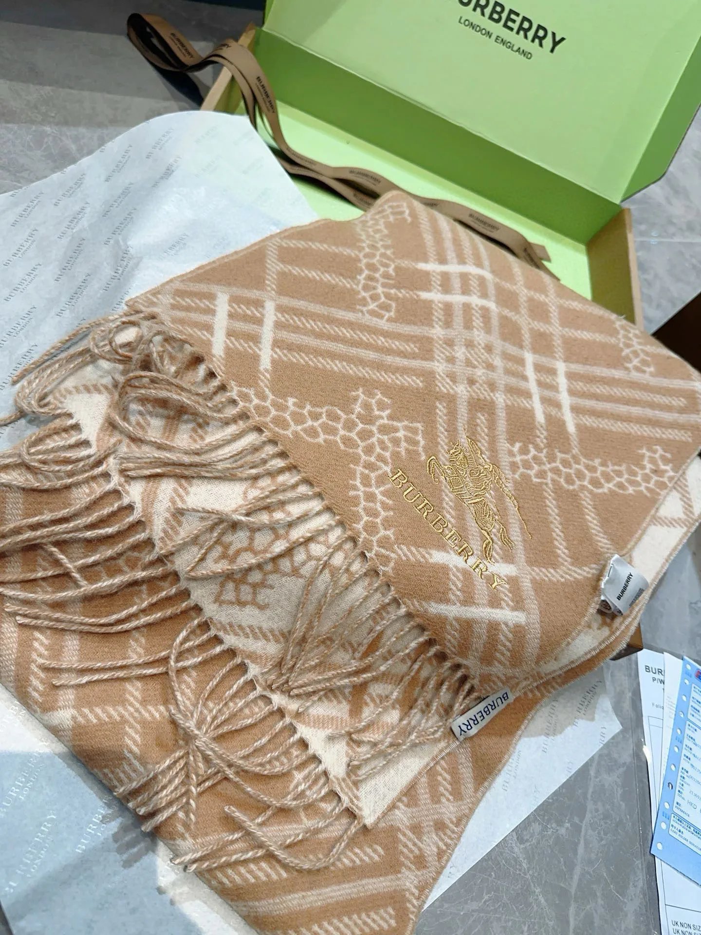 Шарфы Burberry 4467