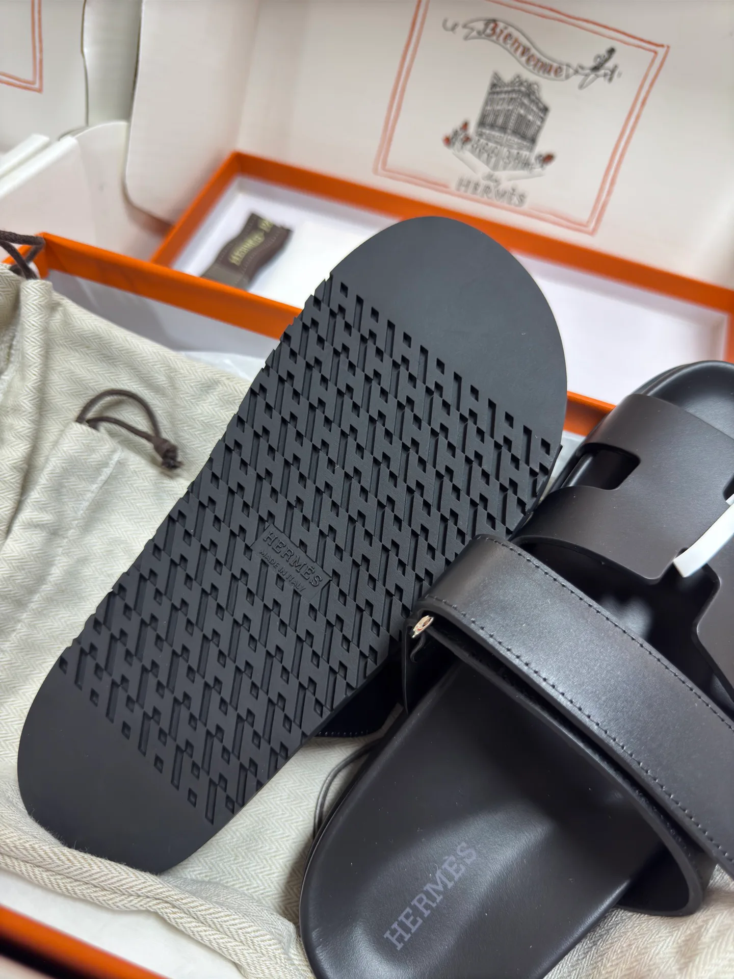 Шлепанцы Женские Hermes 5684