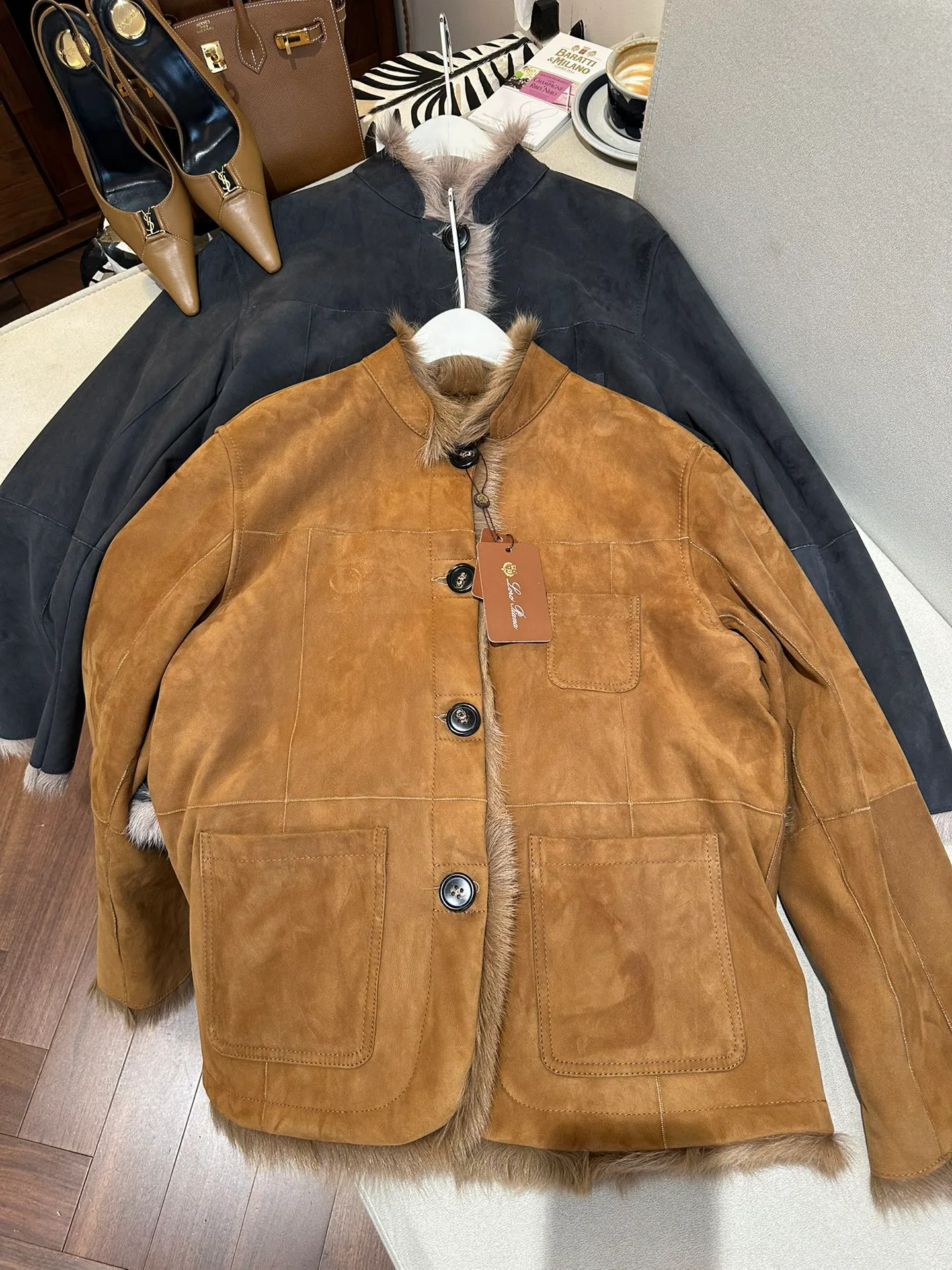 Кожаные Куртки И Дублёнки Мужские Loro Piana 119569