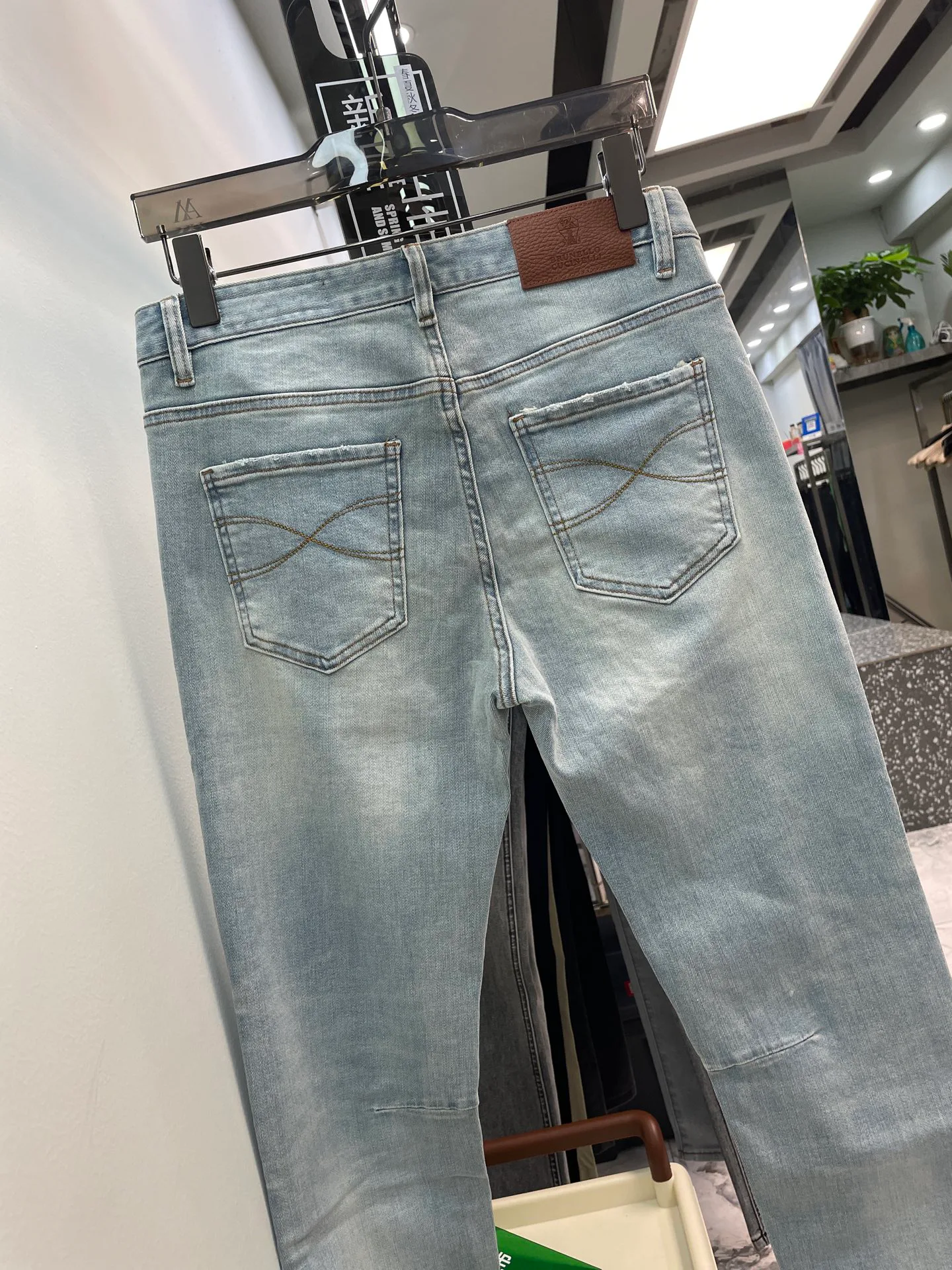 Джинсы Мужские Brunello Cucinelli 33908