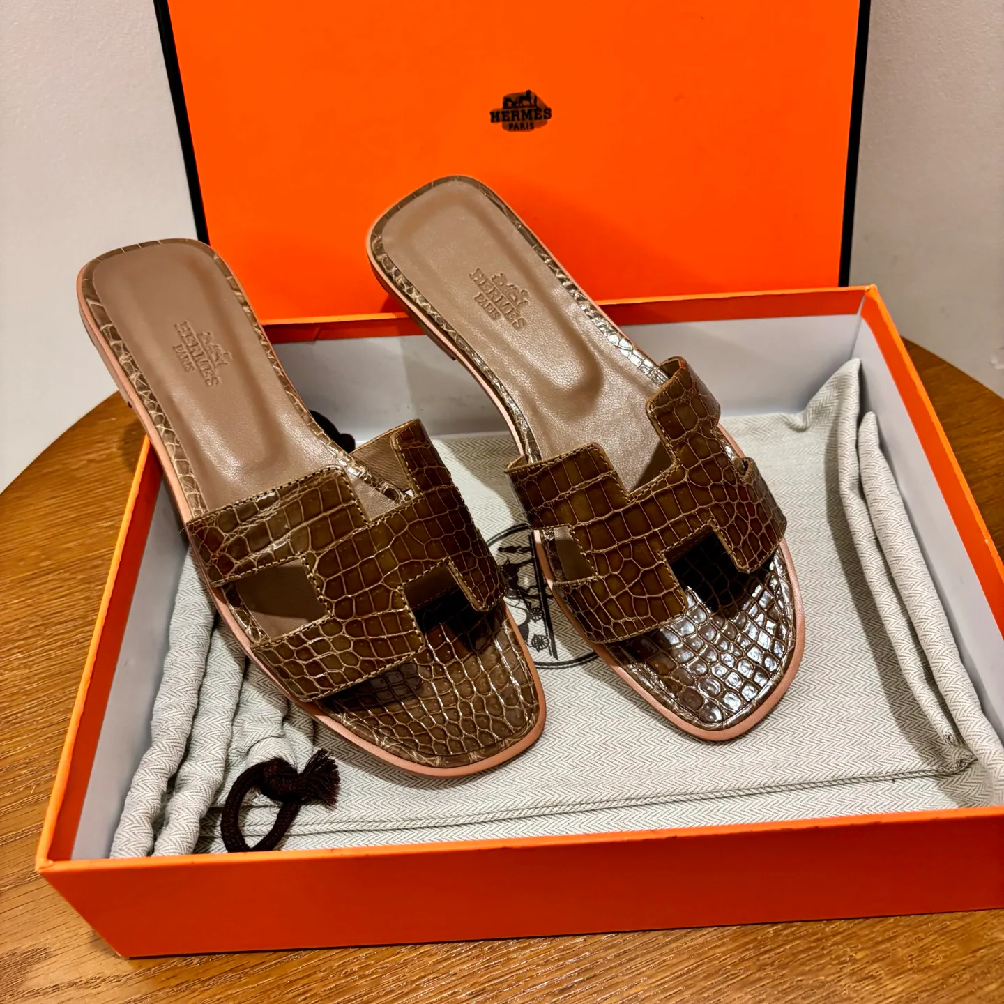 Шлепанцы Женские Hermes 4504002