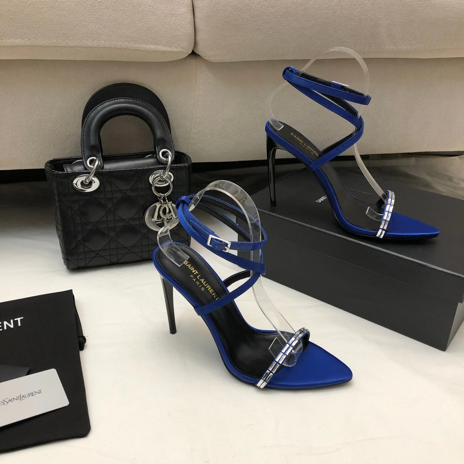 Босоножки Женские Saint Laurent 11220430