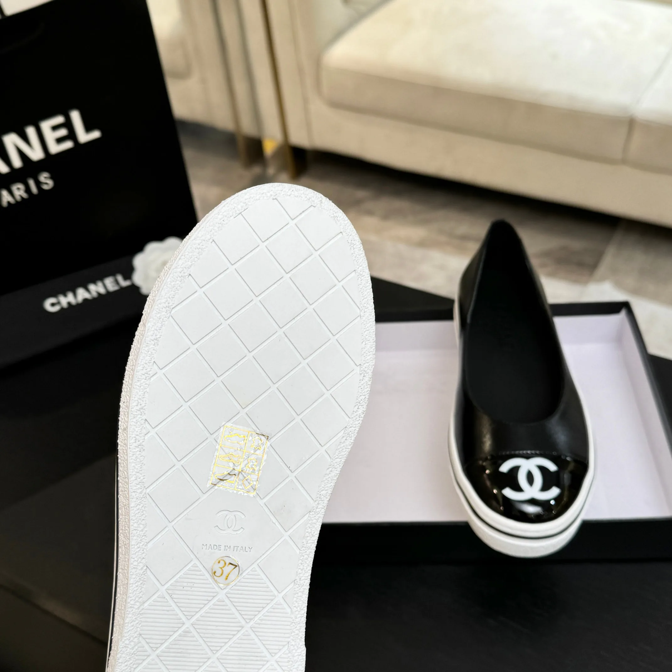 Балетки Женские Chanel 11015523