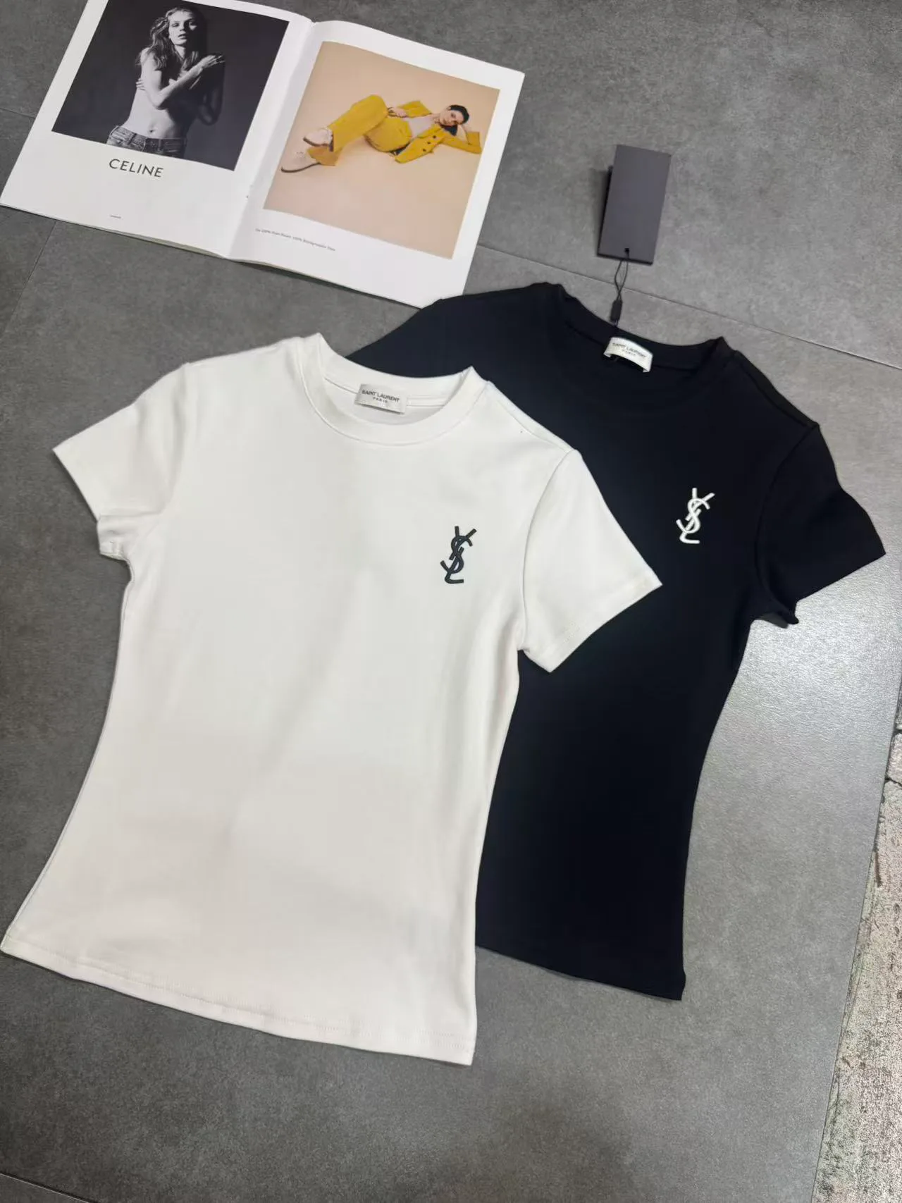 Футболки Женские Saint Laurent 11941162