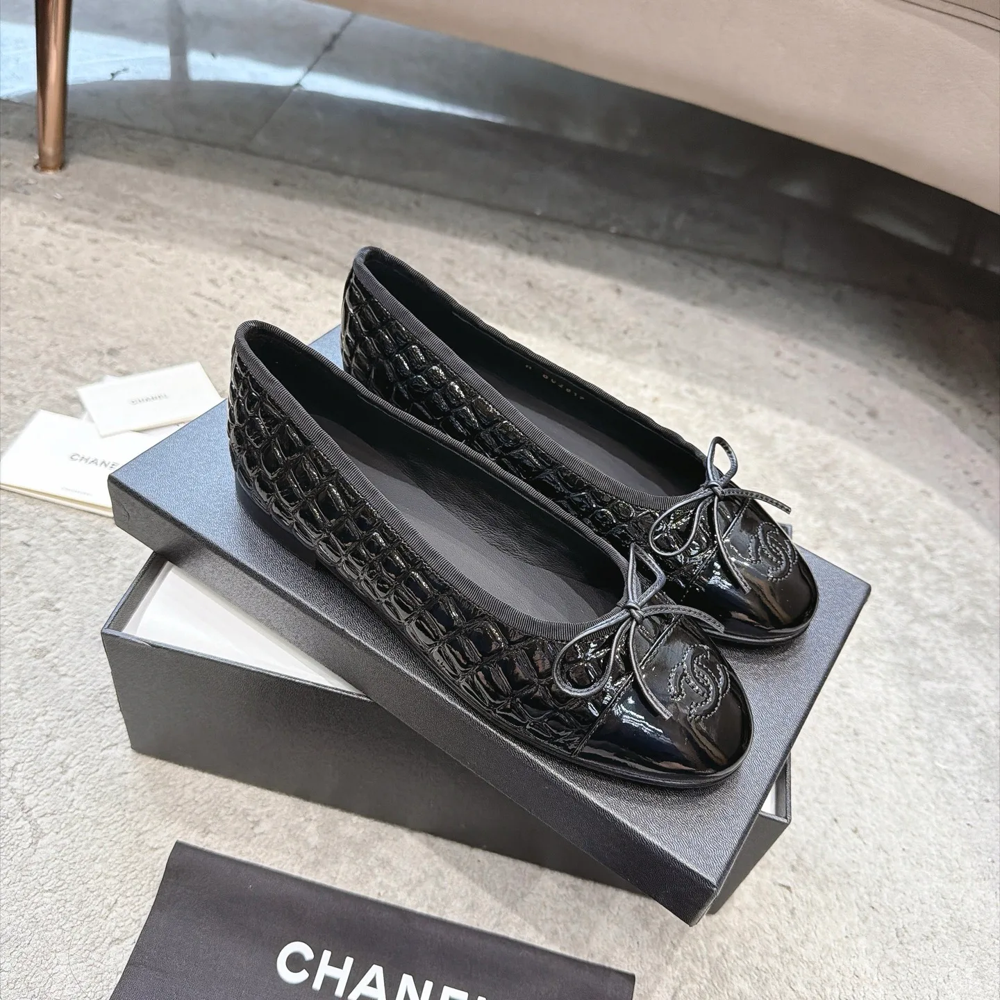 Балетки Женские Chanel 18323602