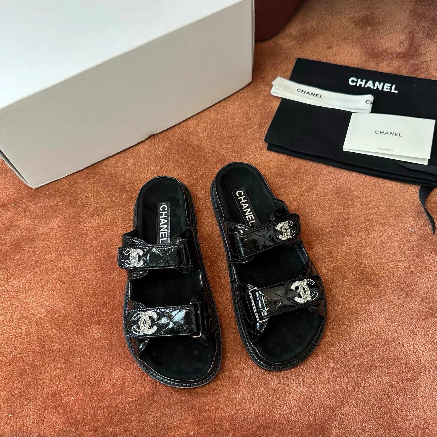 Шлепанцы Женские Chanel 24635