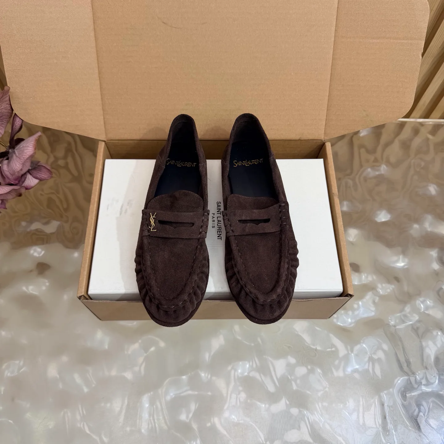 Лоферы И Мокасины Женские Saint Laurent 18062379
