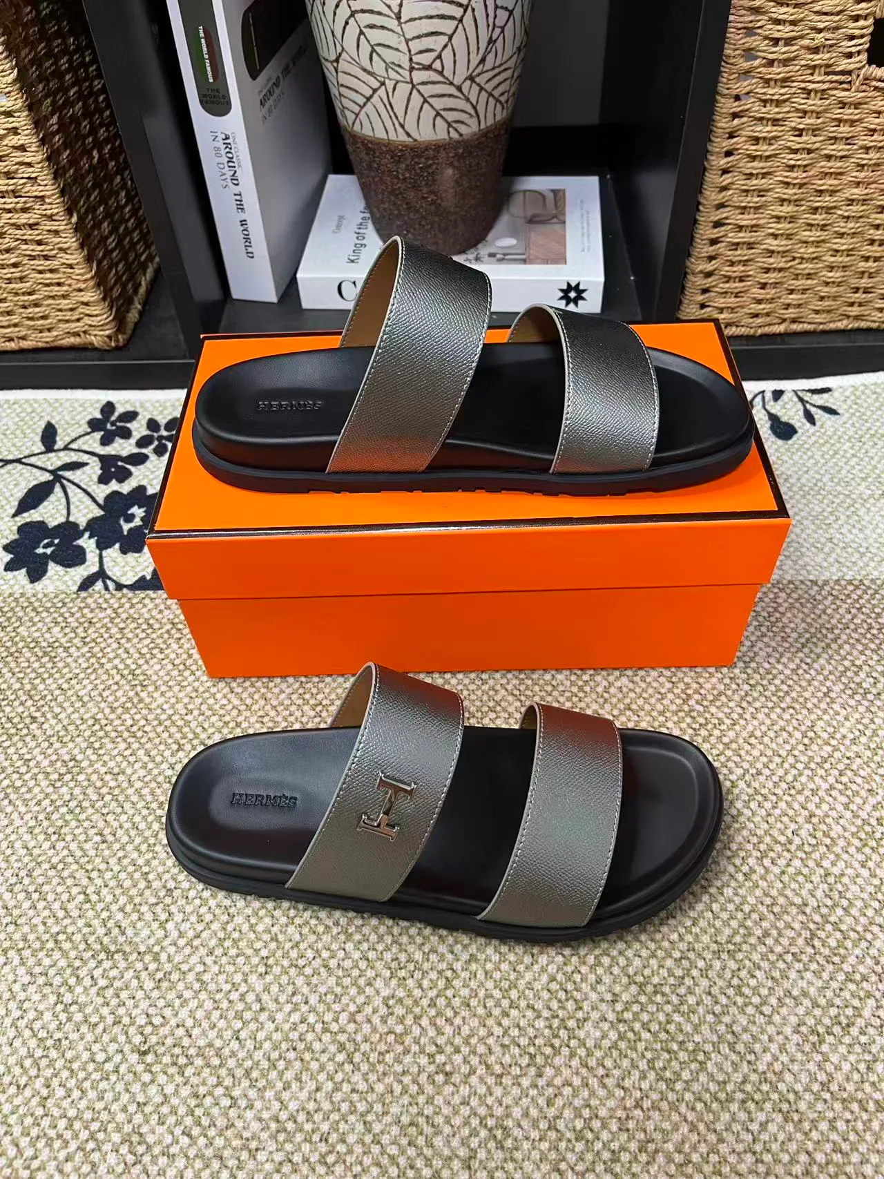 Шлепанцы Женские Hermes 991640