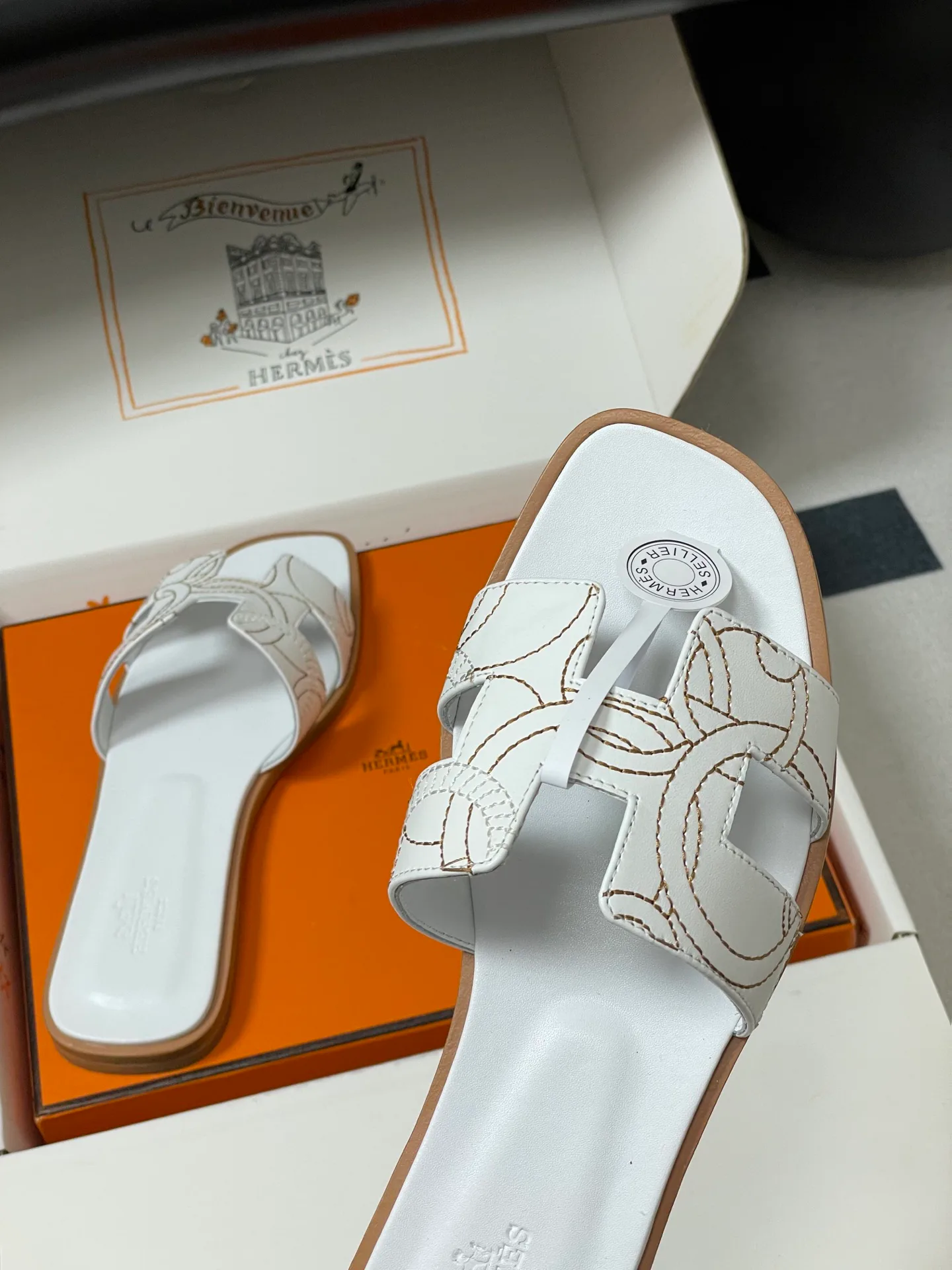 Шлепанцы Женские Hermes 252978