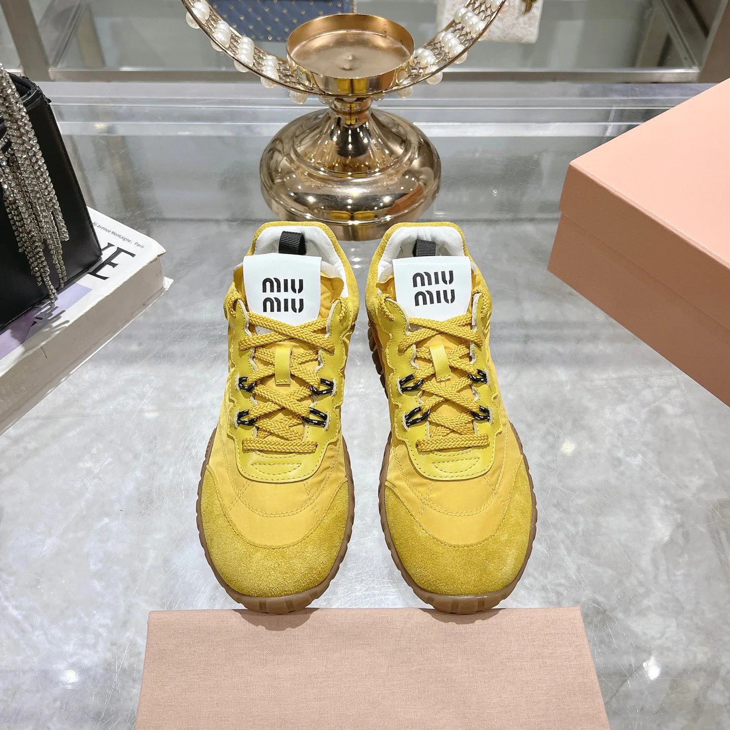 Кроссовки Женские Miu Miu 397981