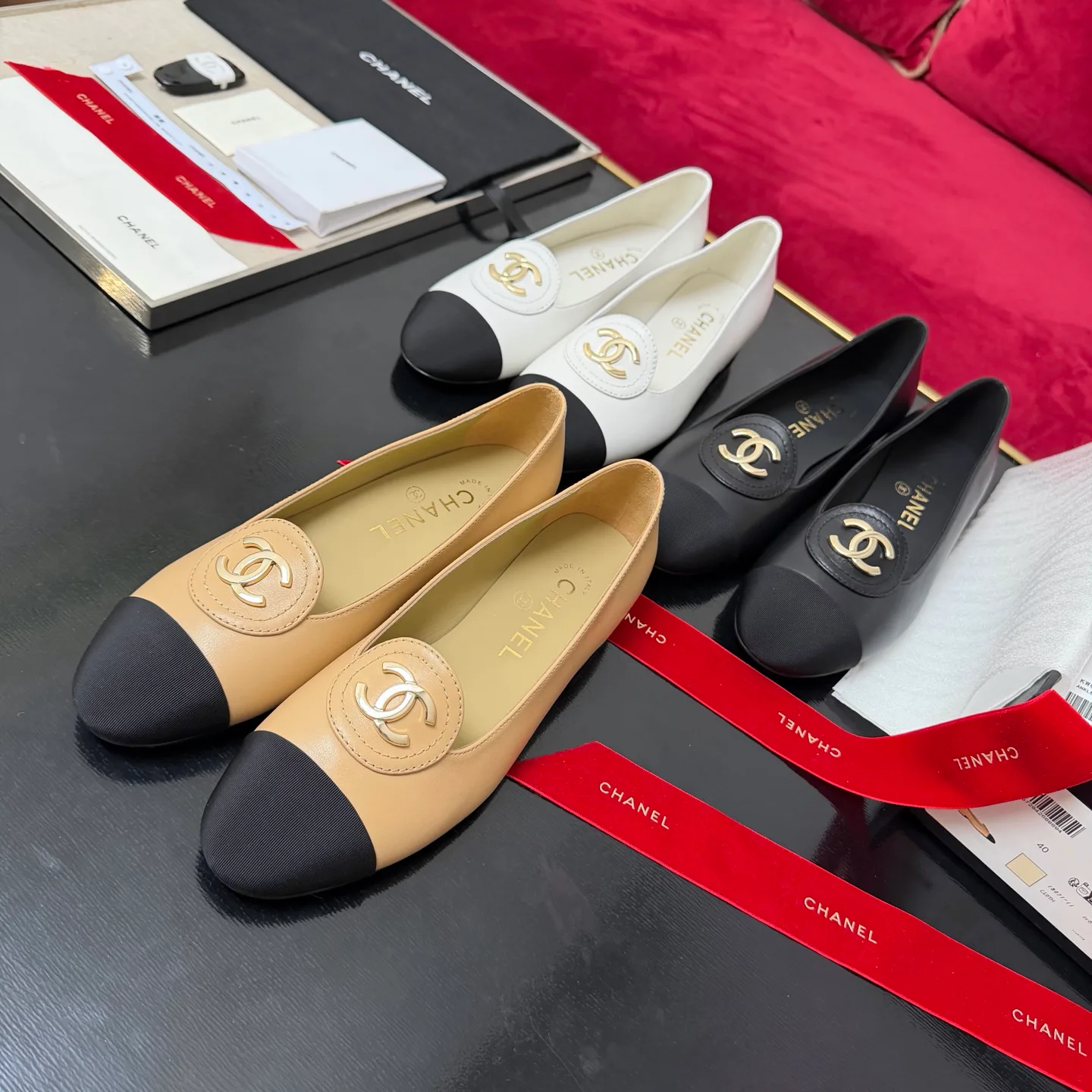 Балетки Женские Chanel 3061727