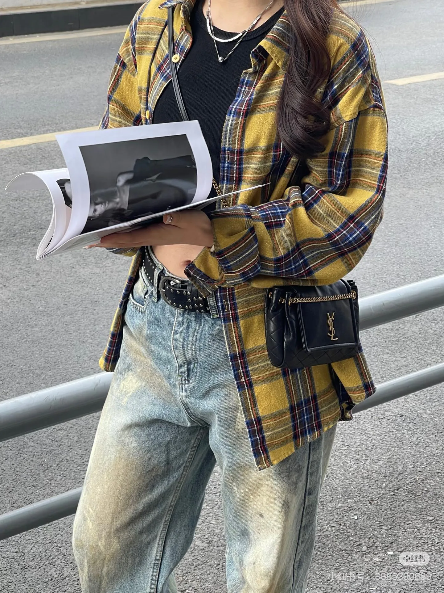 Сумки На Ремне Женские Saint Laurent 1270629