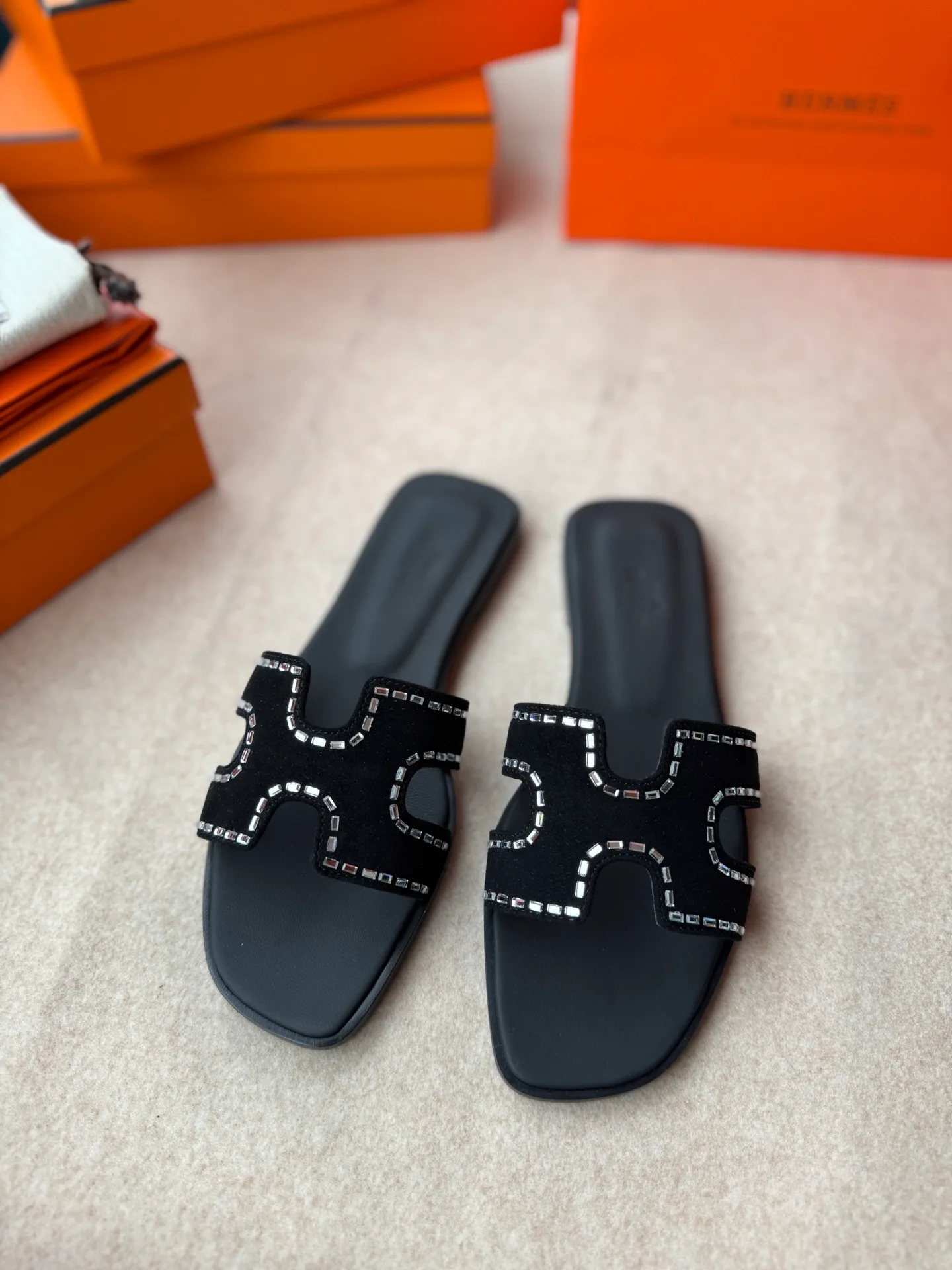 Шлепанцы Женские Hermes 18687