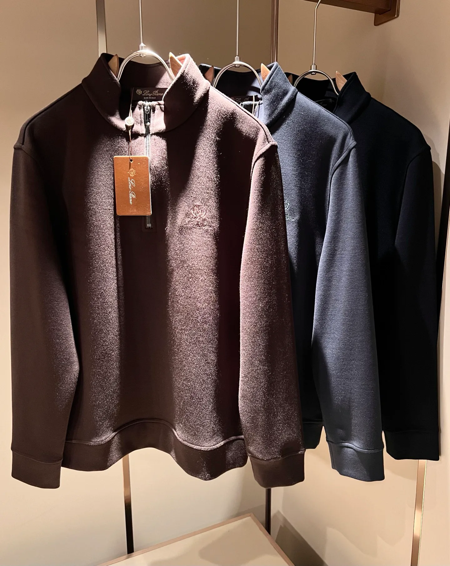 Лонгсливы Мужские Loro Piana 927690