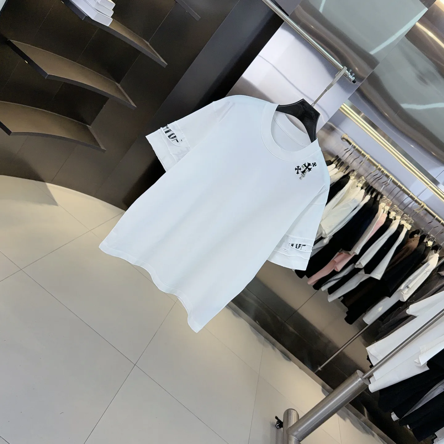 Футболки Мужские Chrome Hearts 12950799