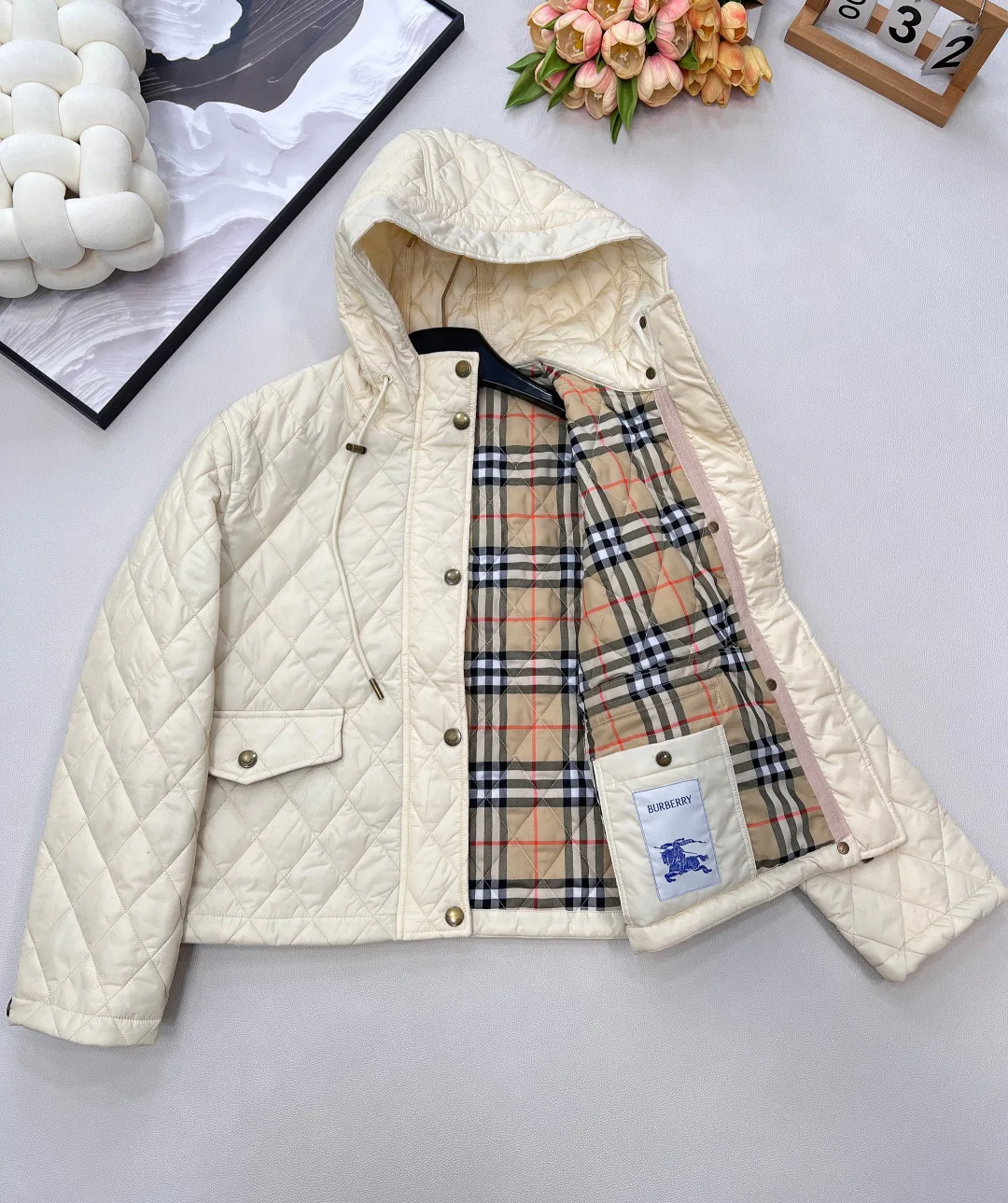 Куртки И Пуховики Женские Burberry 13309472
