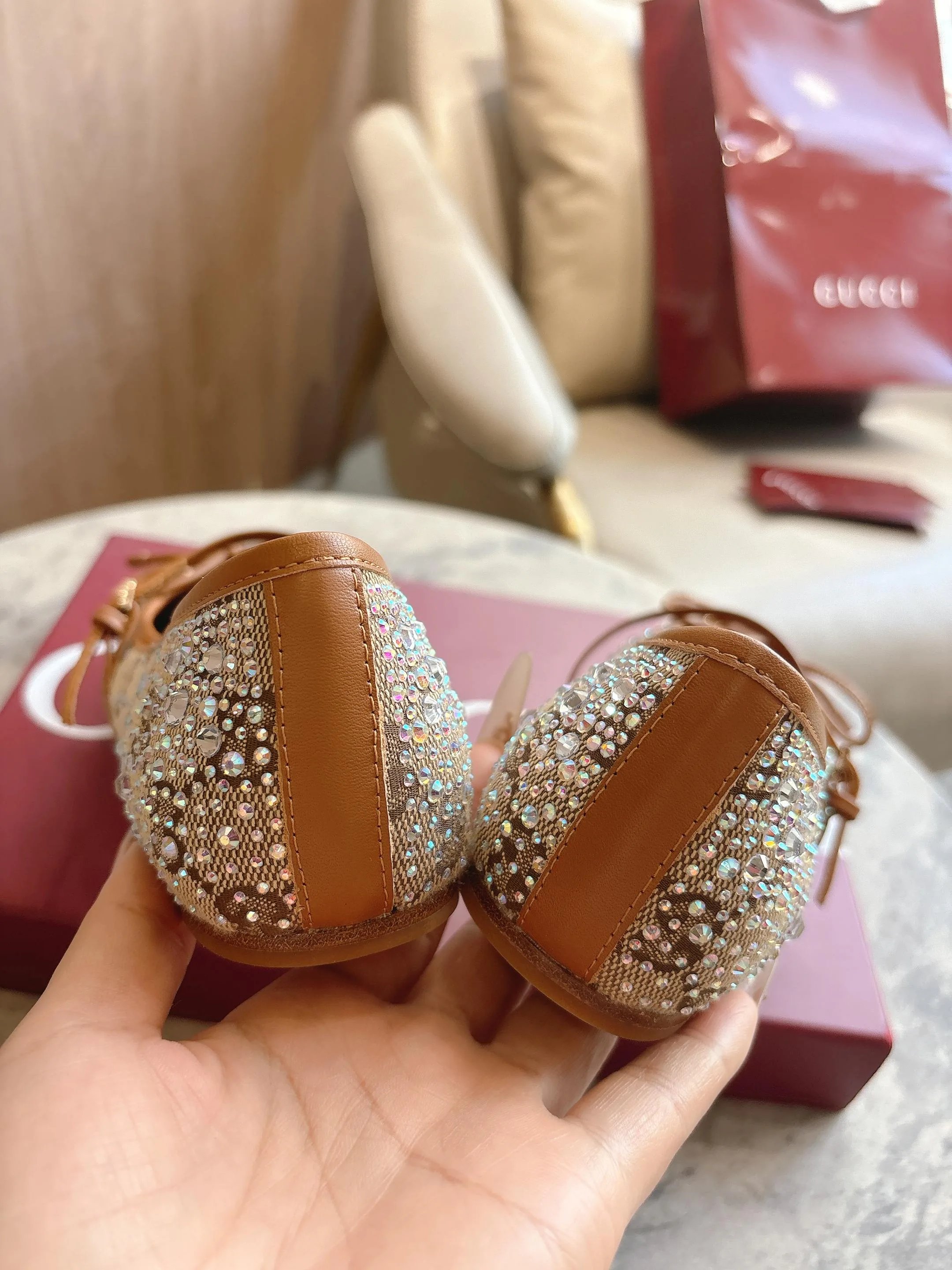 Балетки Женские Gucci 879038