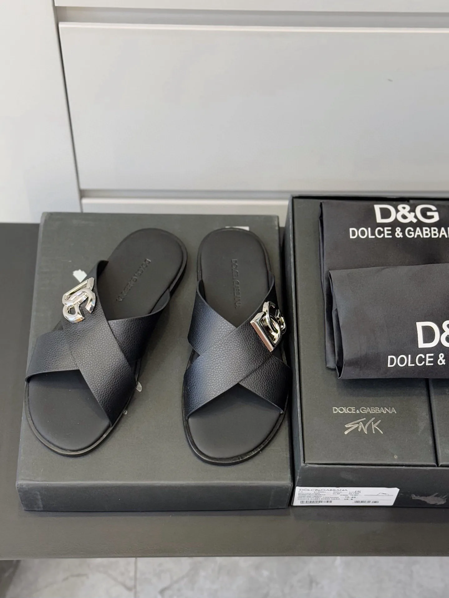 Шлепанцы Мужские Dolce & Gabbana 11483781