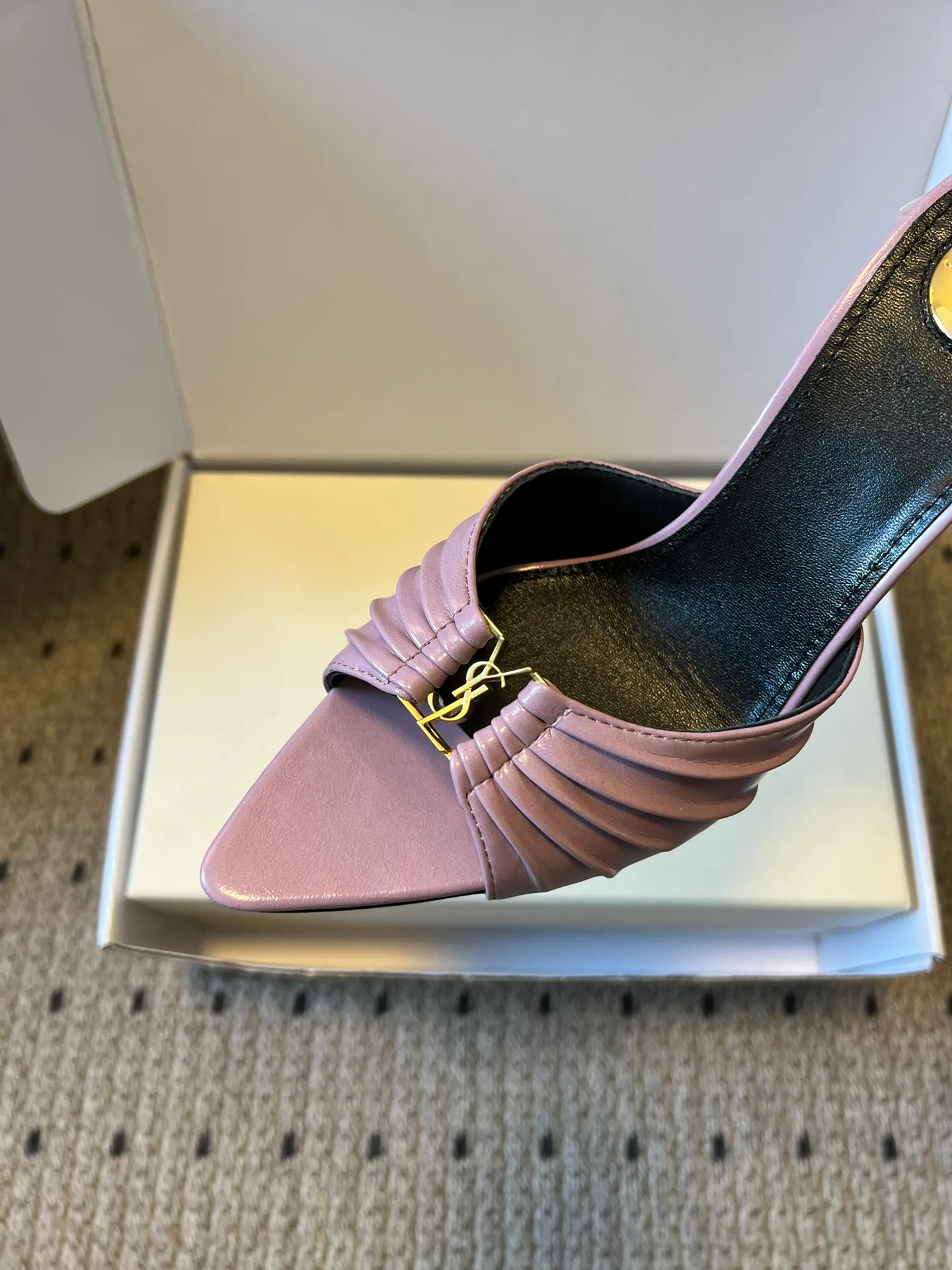 Босоножки Женские Saint Laurent 10835425