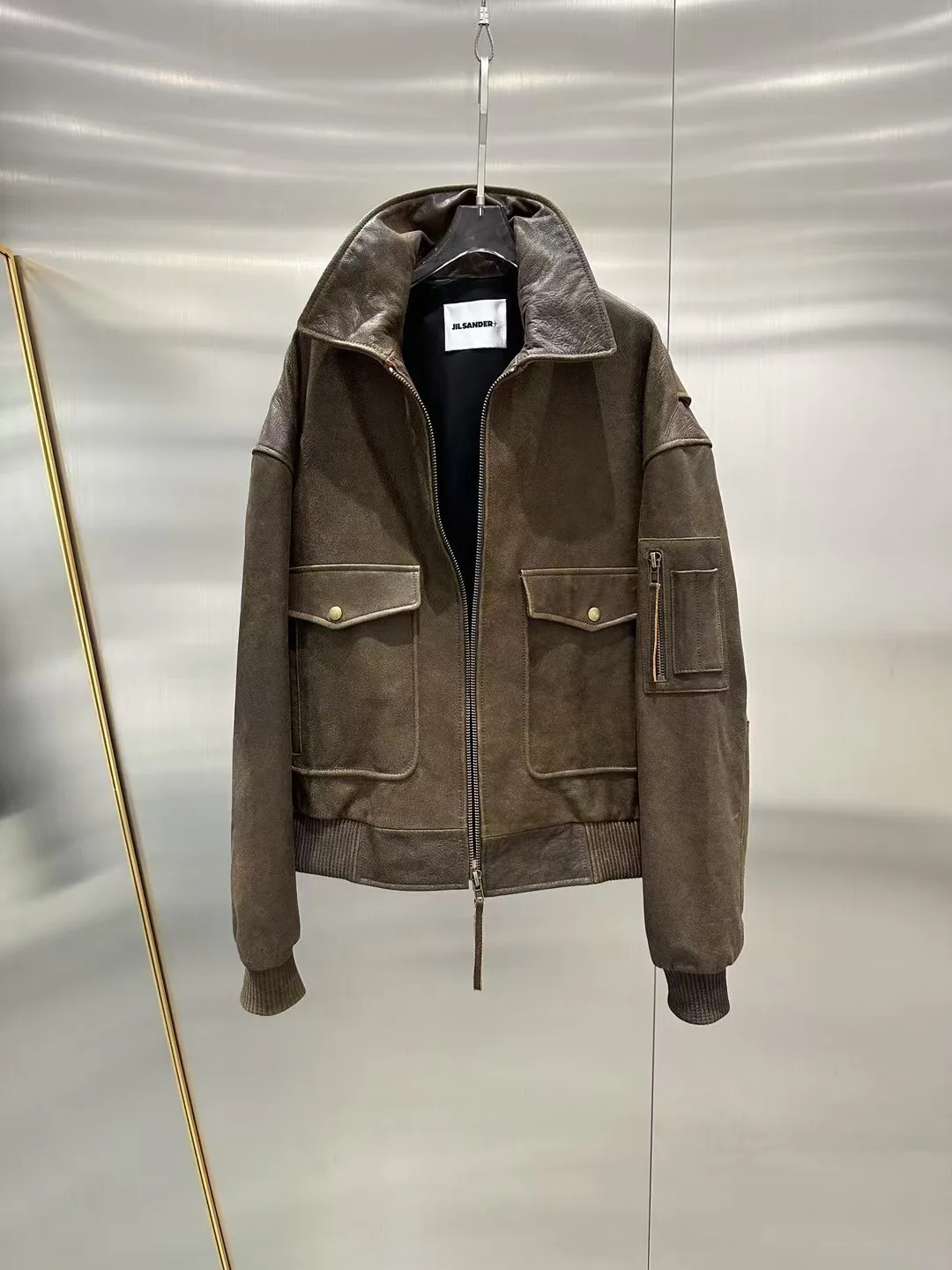 Кожаные Куртки И Дублёнки Женские Jil Sander 12778615