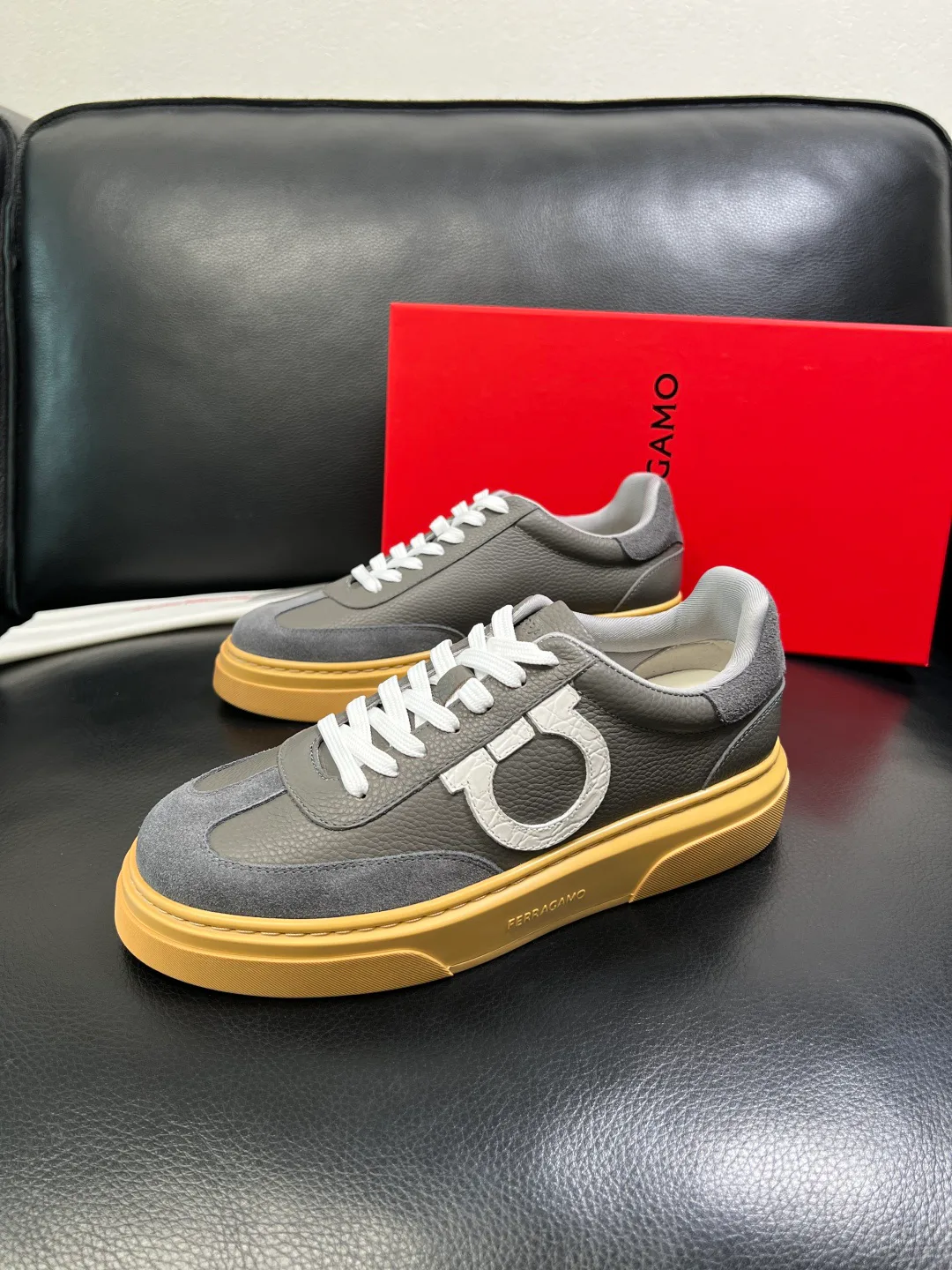 Кеды Мужские Salvatore Ferragamo 420091