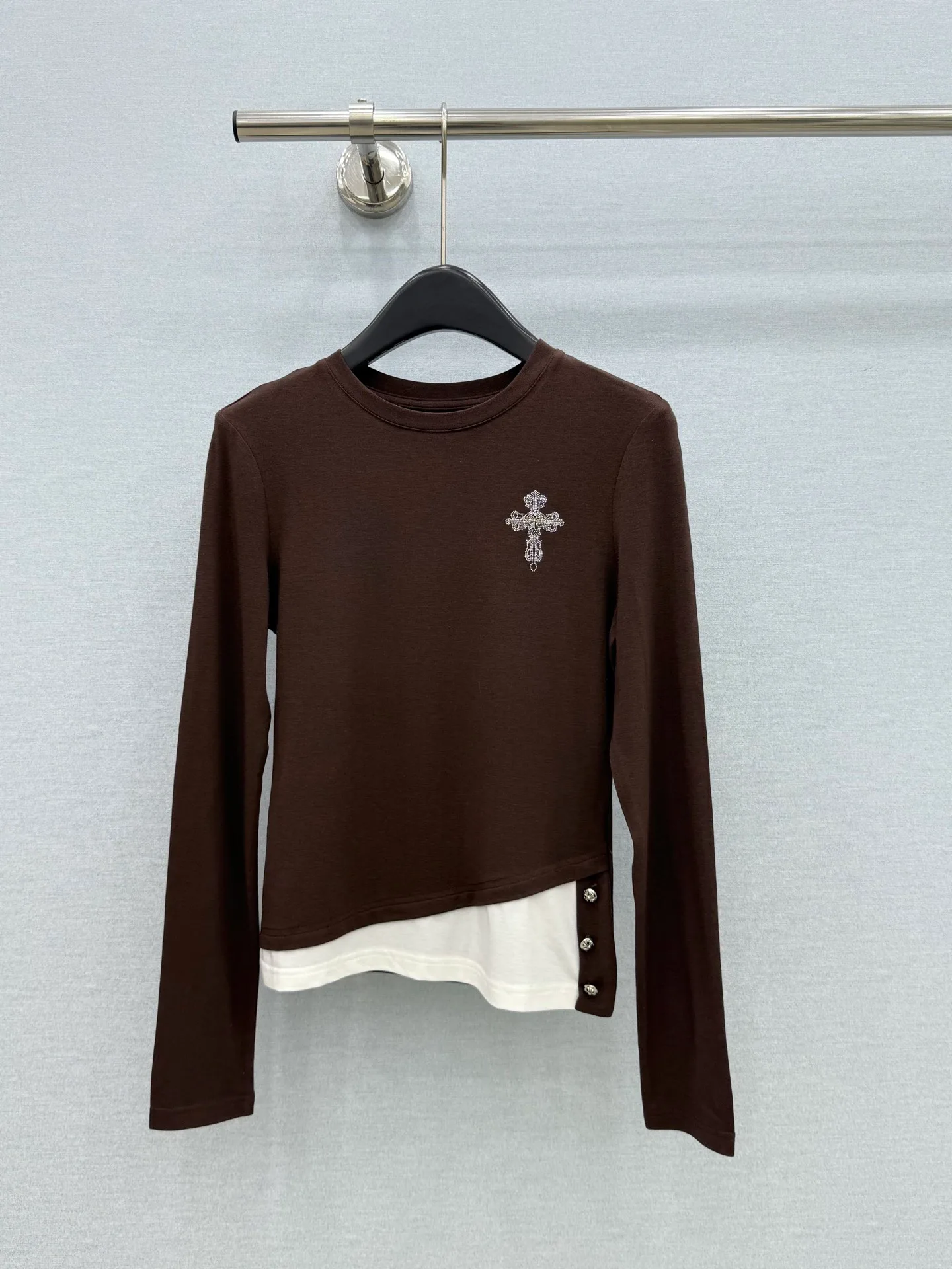 Лонгсливы Женские Chrome Hearts 18887840