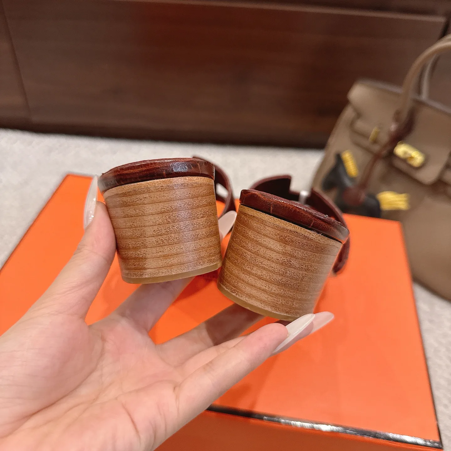 Босоножки Женские Hermes 17480684