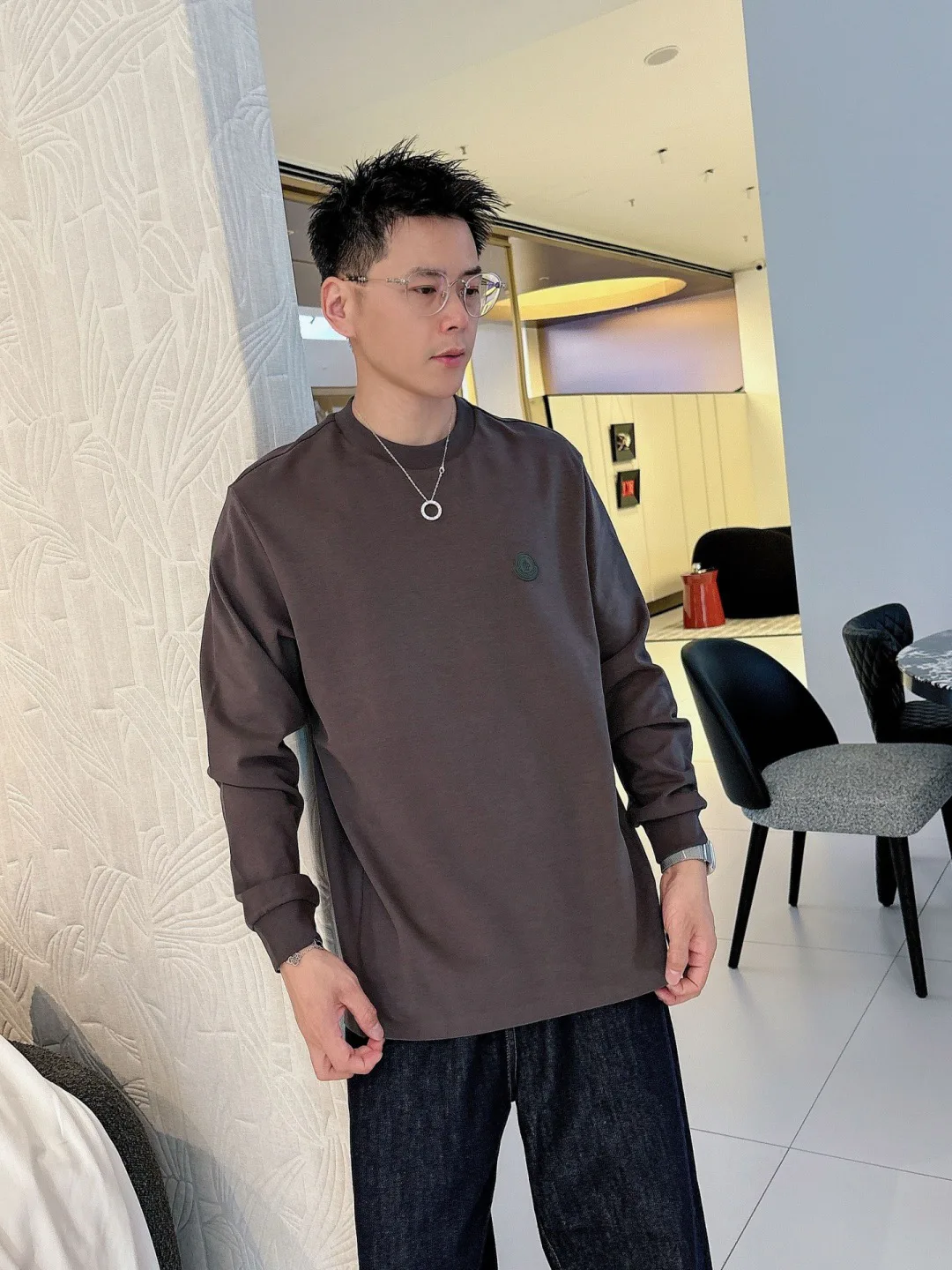 Лонгсливы Мужские Moncler 150483