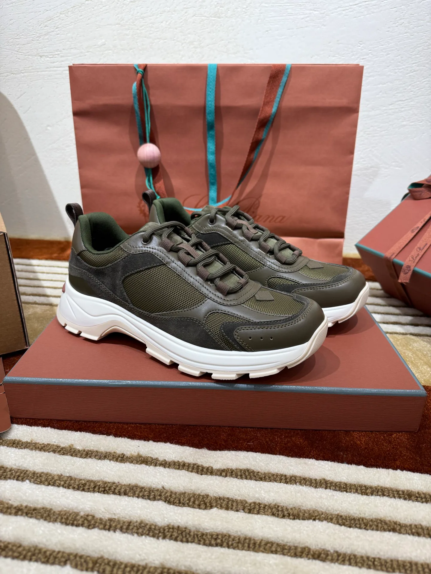 Кроссовки Мужские Loro Piana 11643460