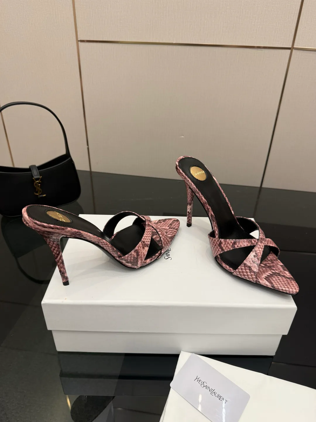 Босоножки Женские Saint Laurent 11424895