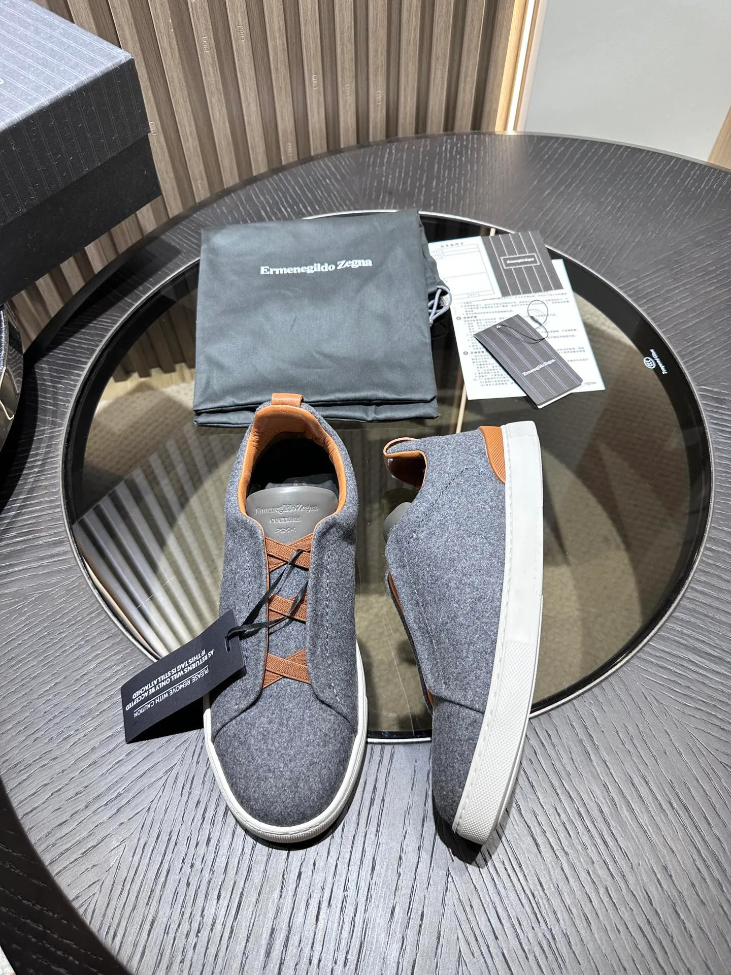 Кеды Мужские Zegna 10092528