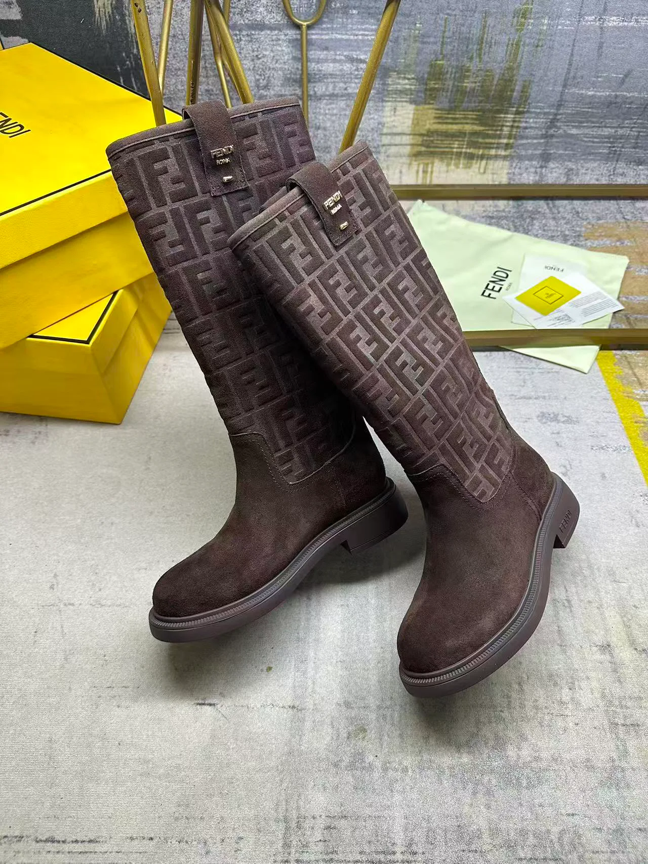 Сапоги Женские Fendi 261053