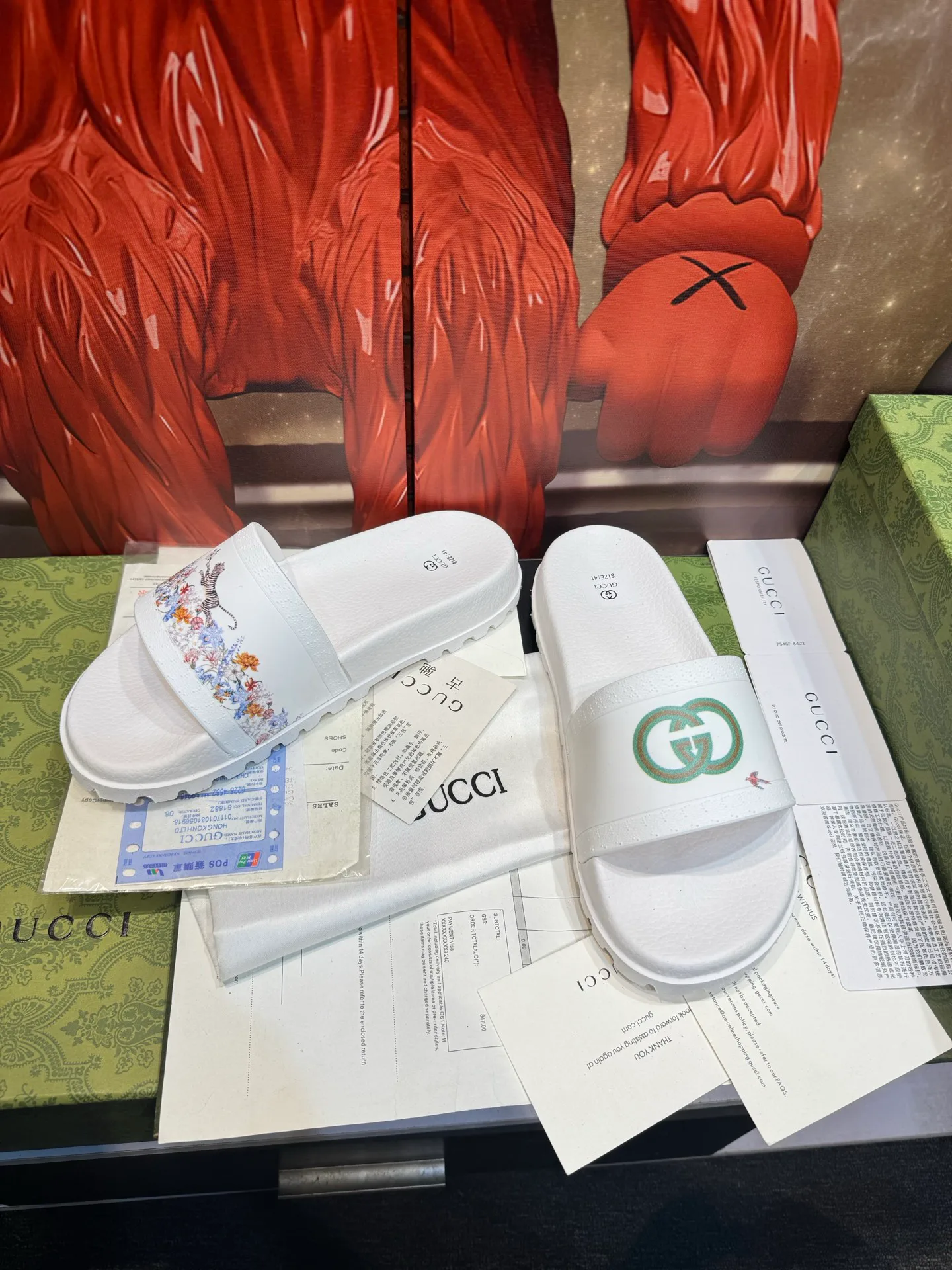 Шлепанцы Женские Gucci 10313908