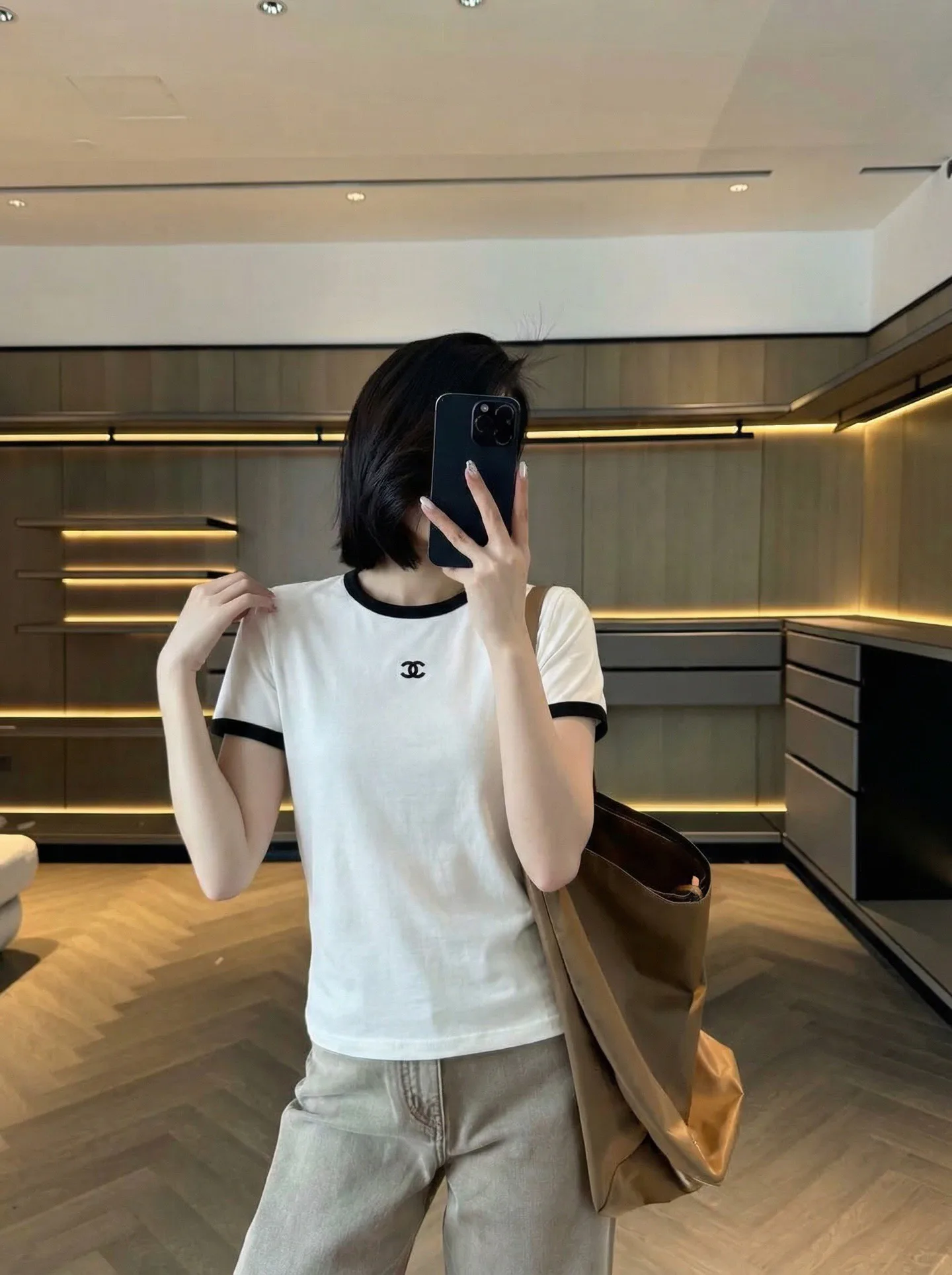Футболки Женские Chanel 11903745