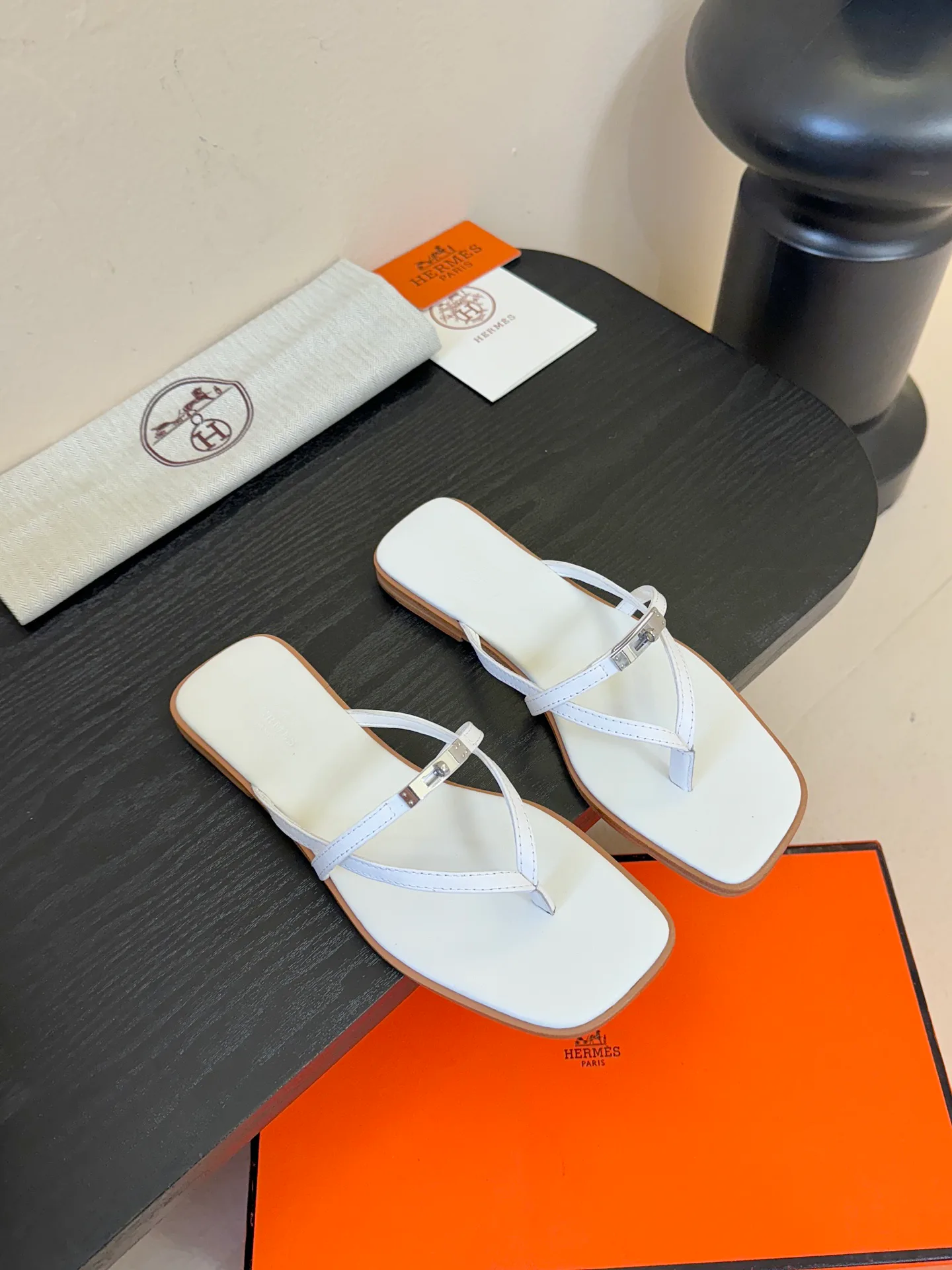 Шлепанцы Женские Hermes 1641936
