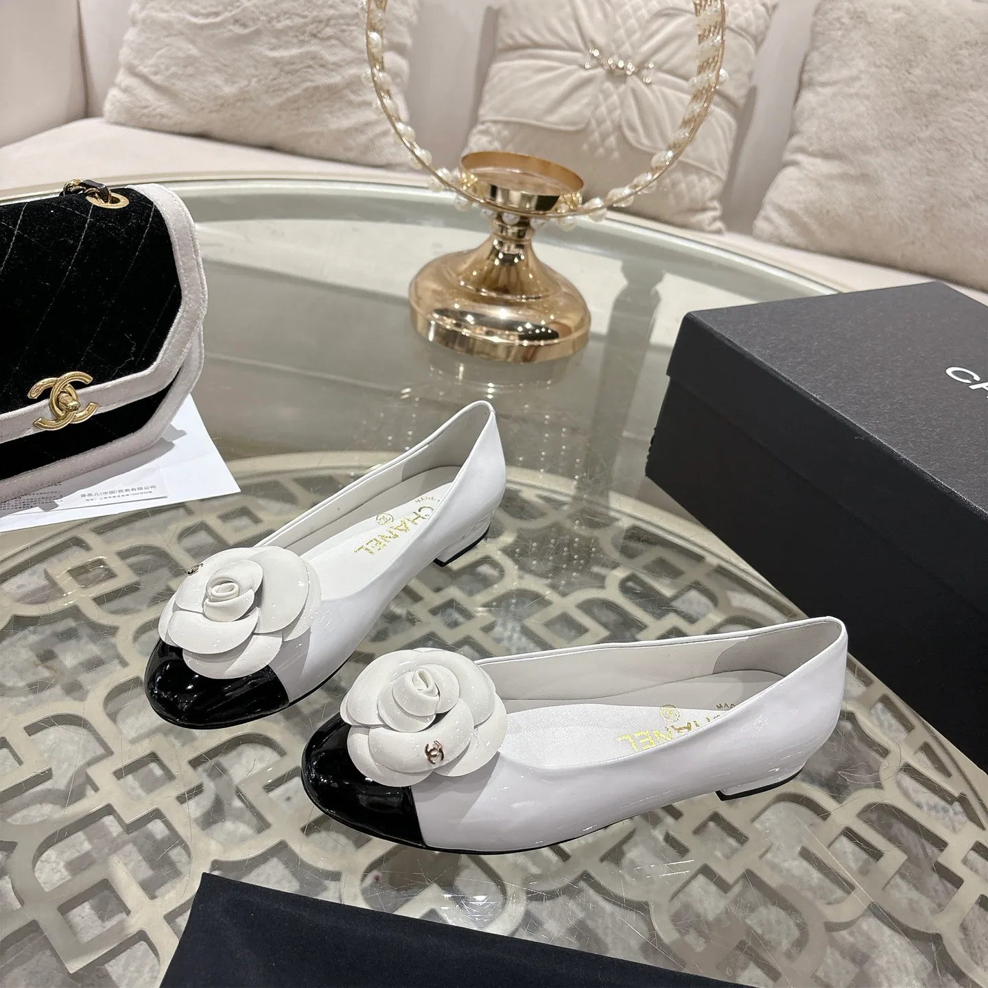 Балетки Женские Chanel 1893814