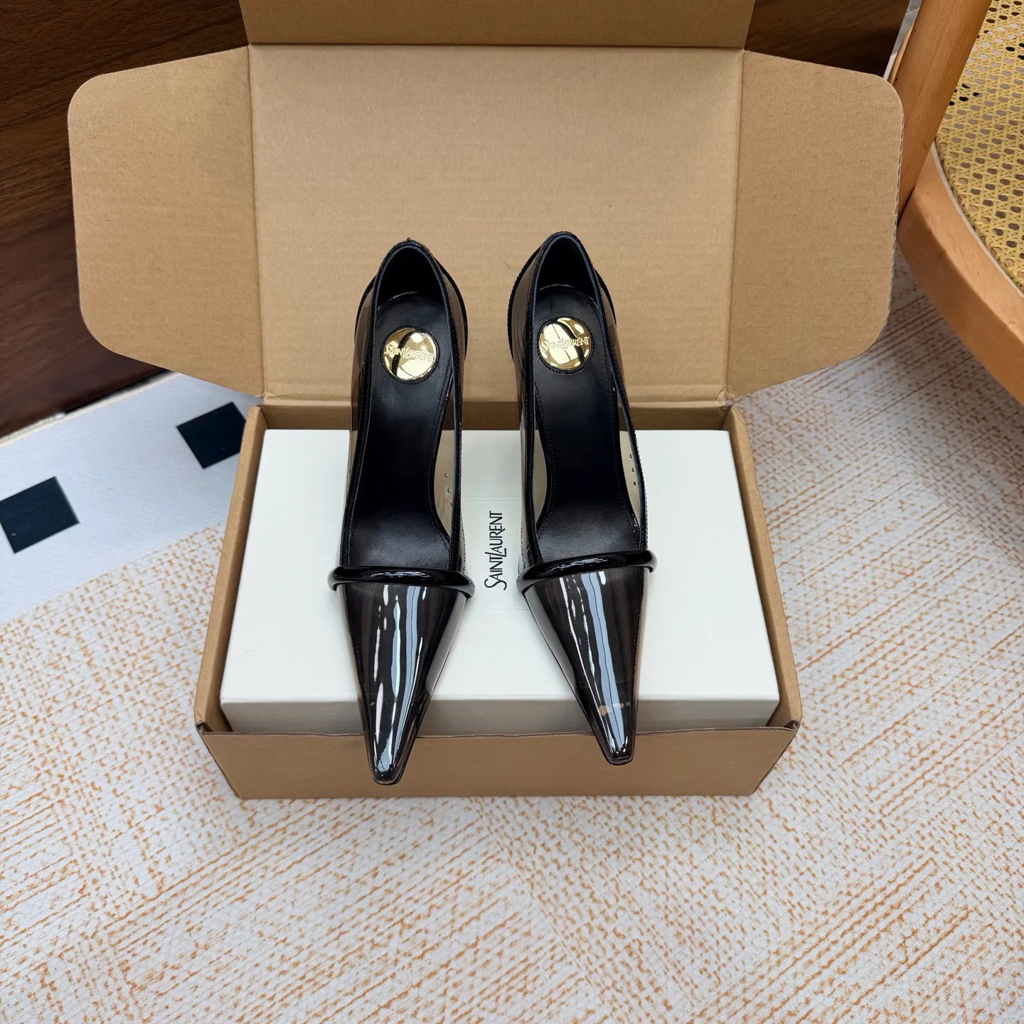 Туфли Женские Saint Laurent 17604552