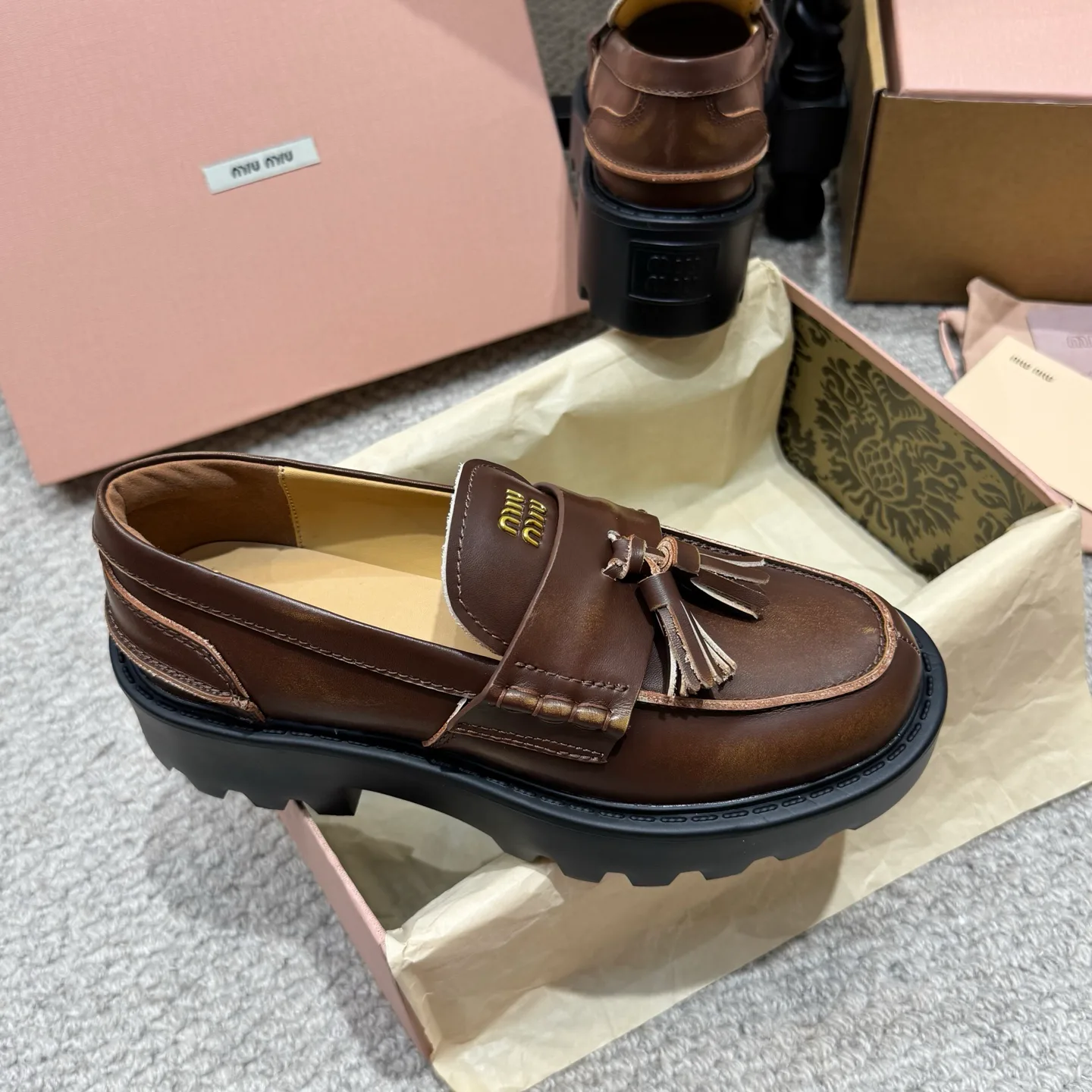 Лоферы И Мокасины Женские Miu Miu 18337062