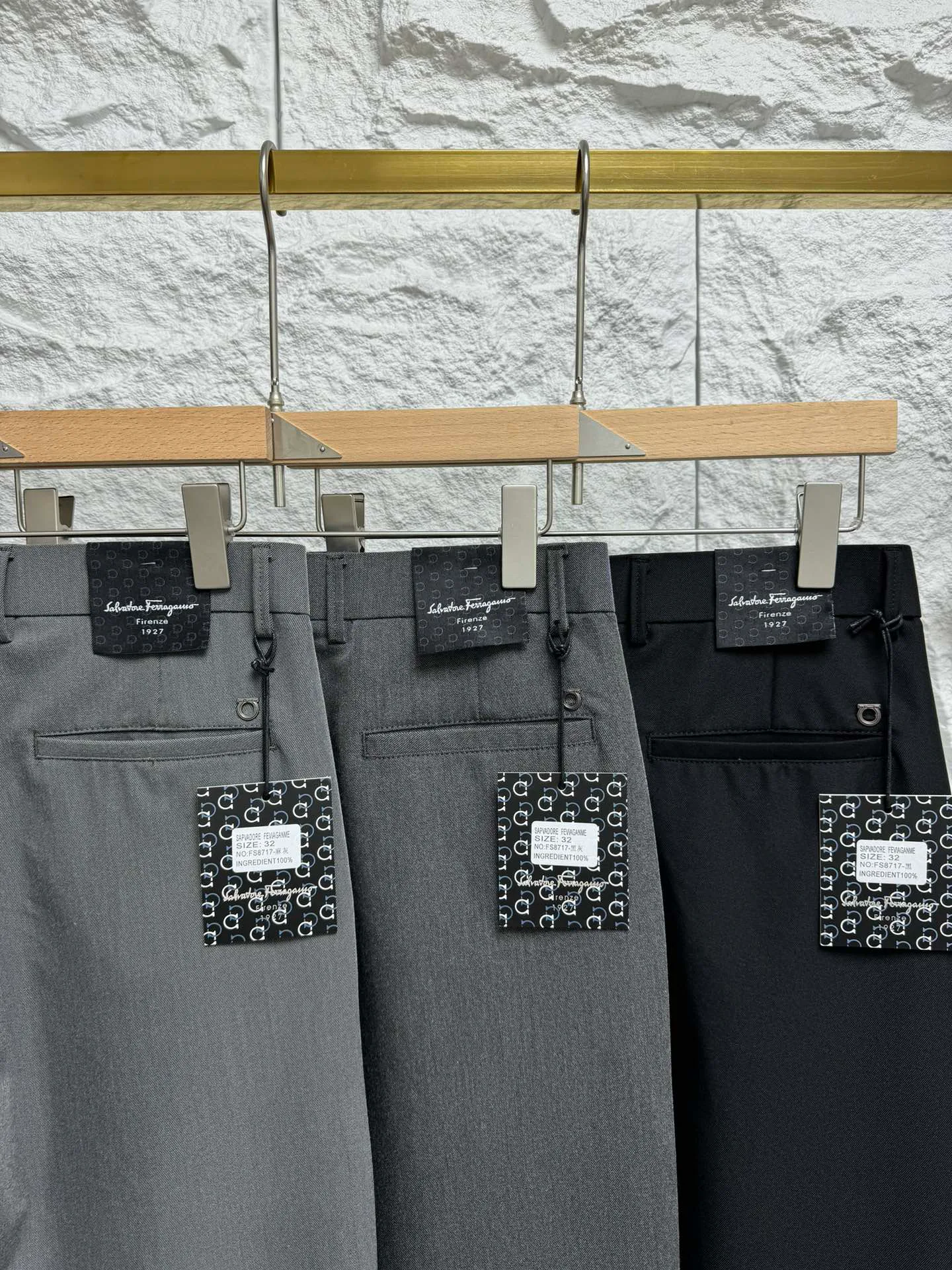 Брюки Мужские Salvatore Ferragamo 11755750