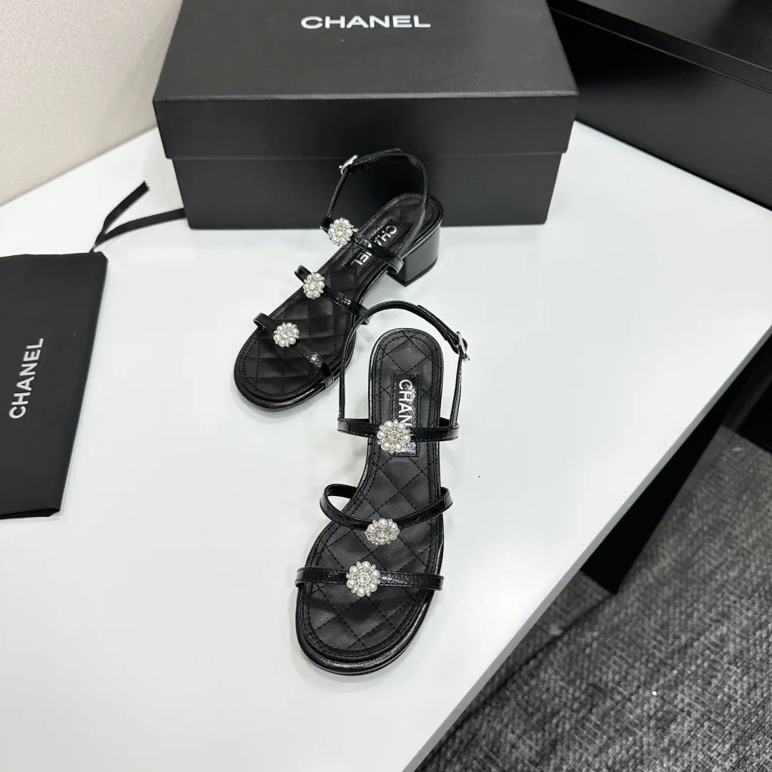 Босоножки Женские Chanel 9651883