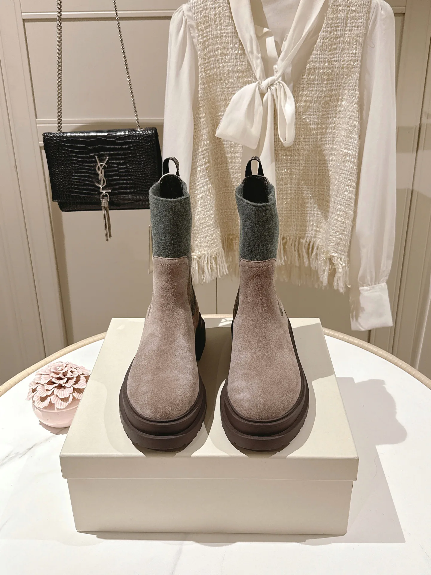 Ботинки Женские Brunello Cucinelli 18217299