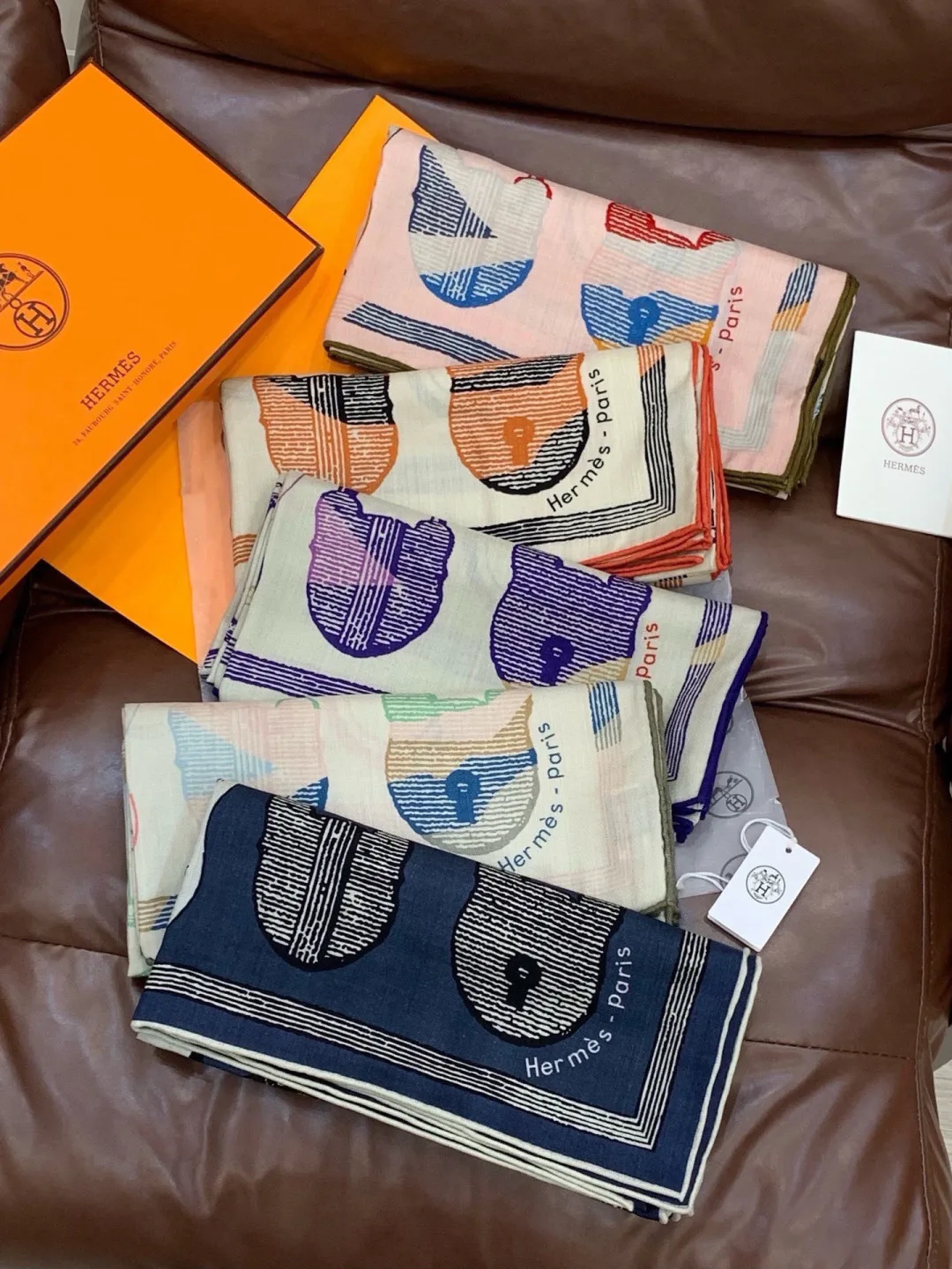 Шарфы Hermes 17543257