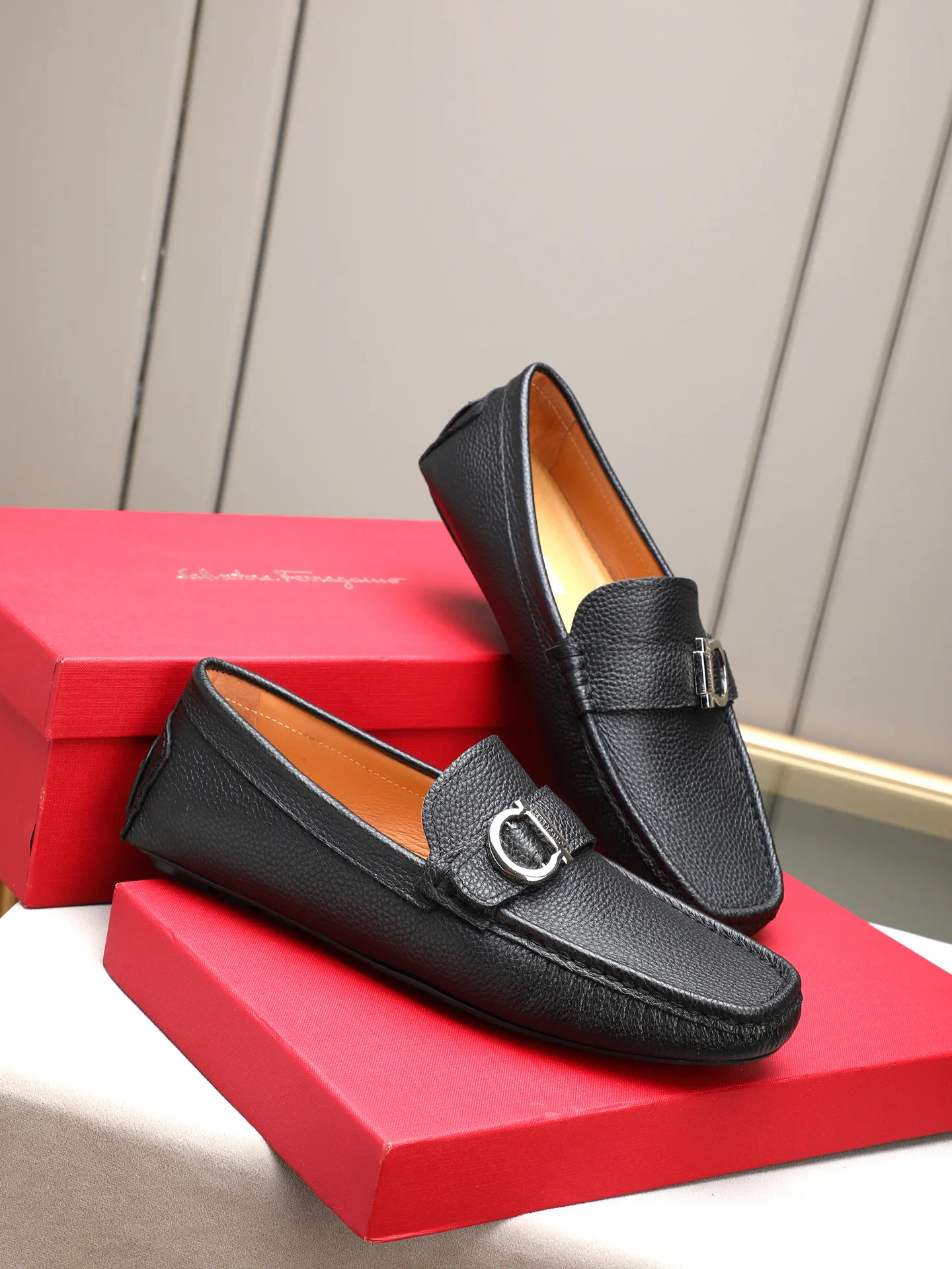 Мокасины Мужские Salvatore Ferragamo 5933247