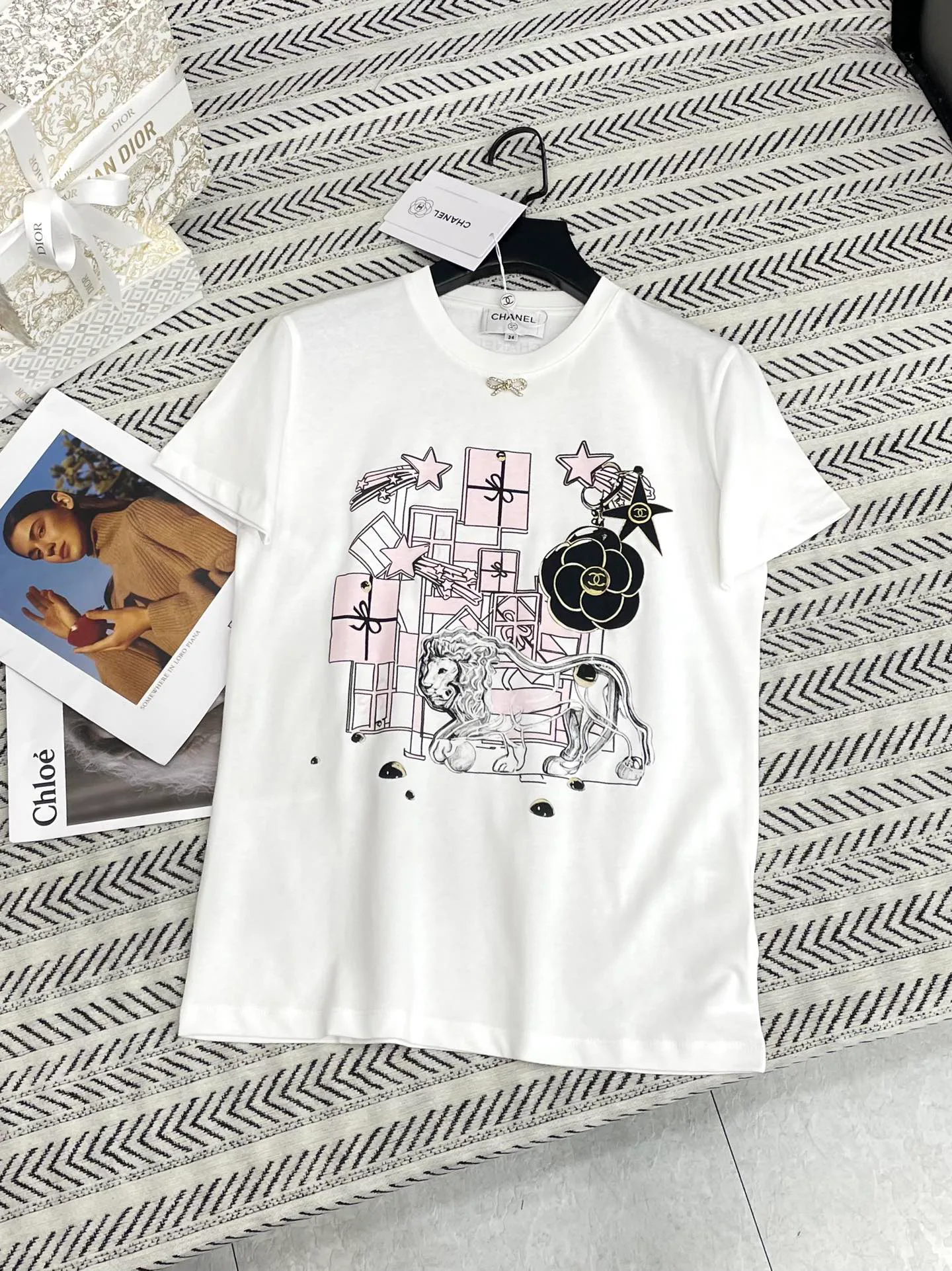 Футболки Женские Chanel 7689968