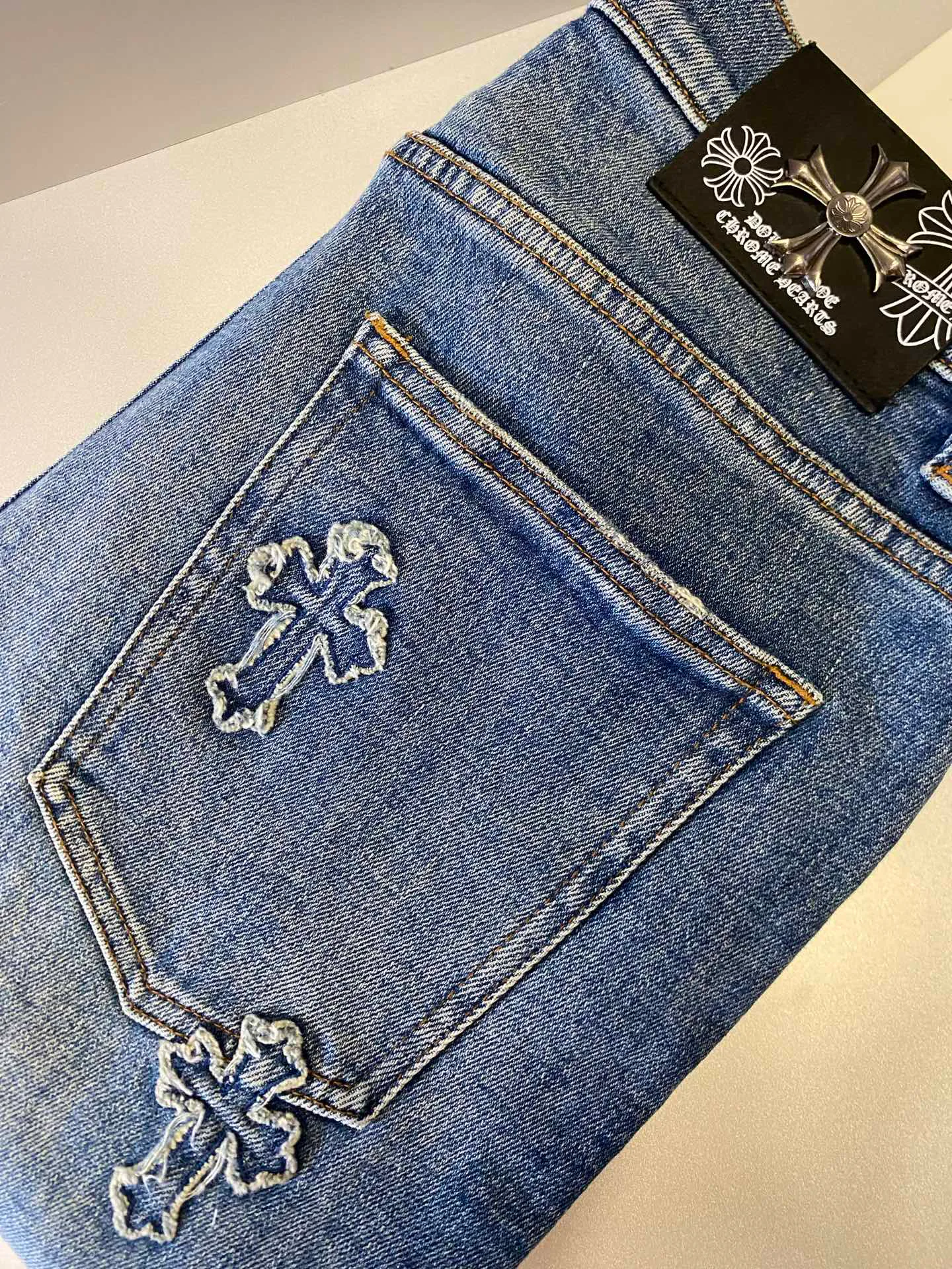 Джинсы Мужские Chrome Hearts 17623642